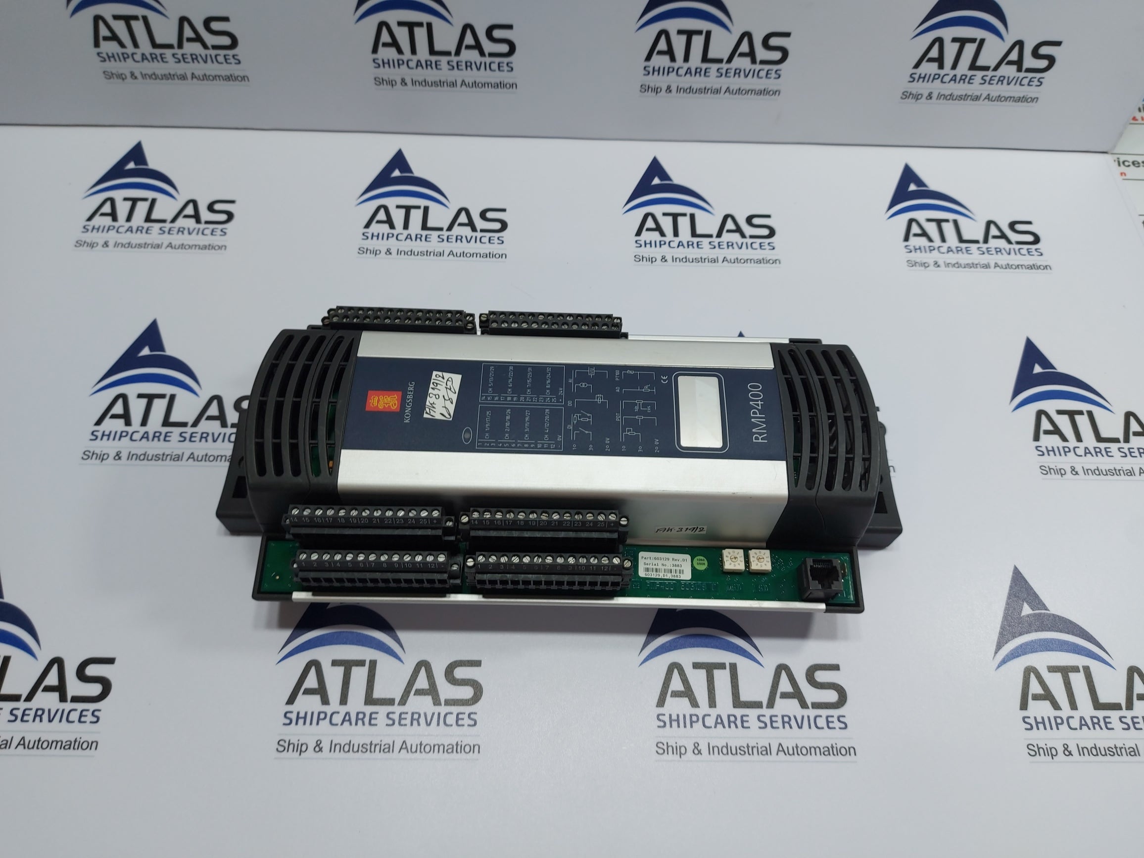 KONGSBERG RMP400 REMOTE CONTROL MULTI-PURPOSE I/O MODULE 603129 REV.D1