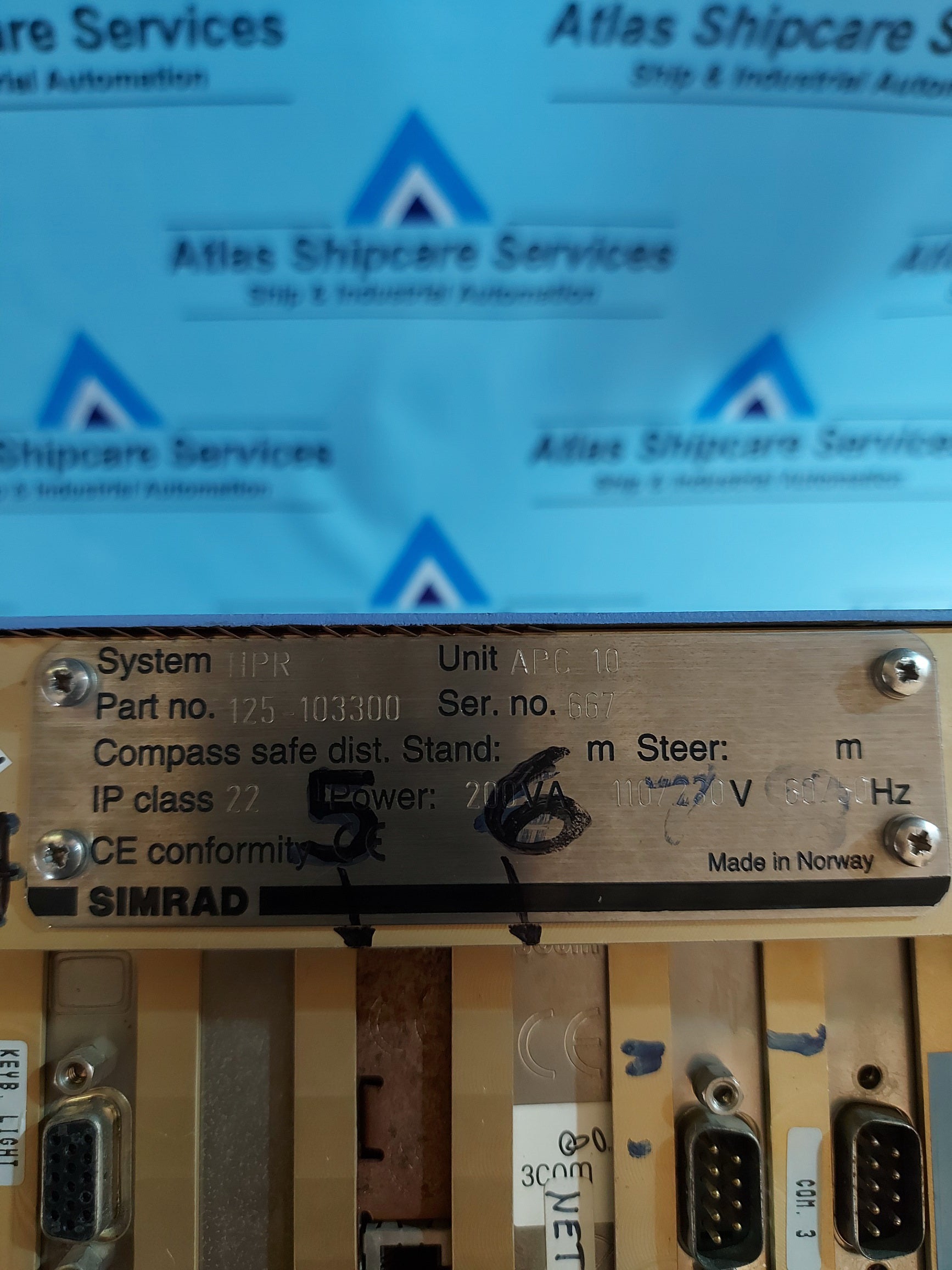KONGSBERG SIMRAD APC 10 HPR 125-103300