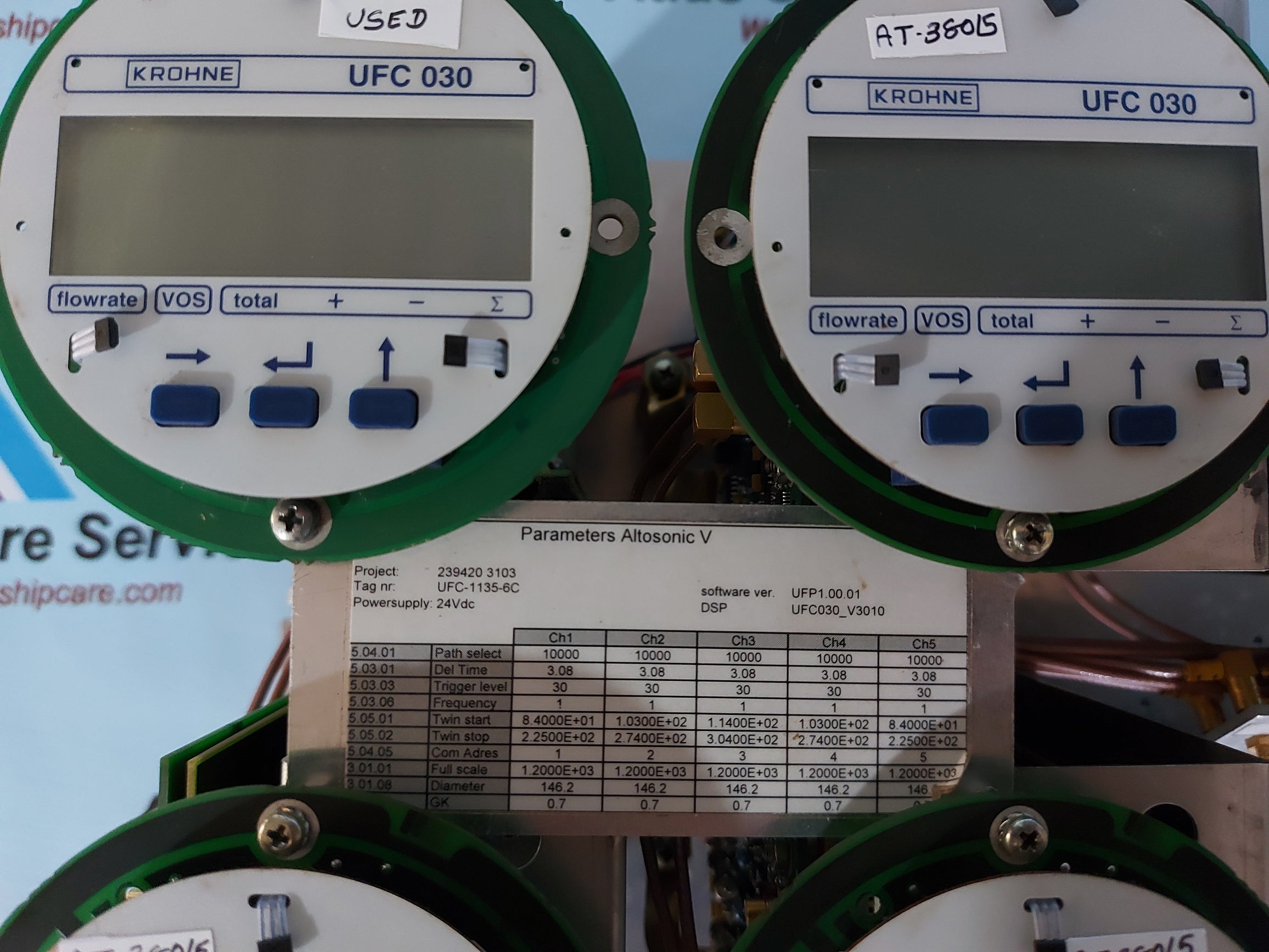 KROHNE UFC 030 ALTOSONIC TRANSMITTER