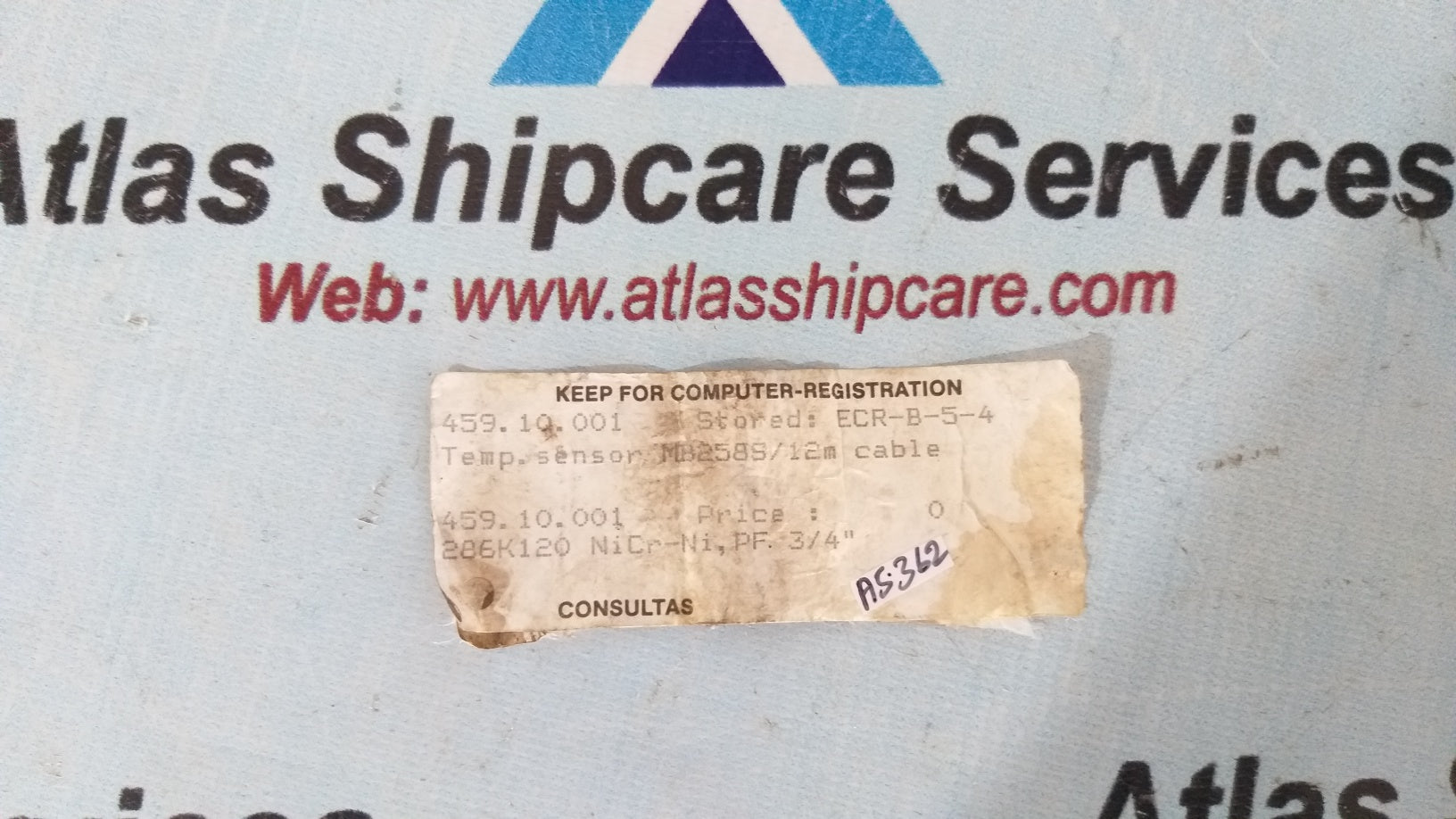 Kongsberg Autronica MB158 S 160K60 Temperature Sensor