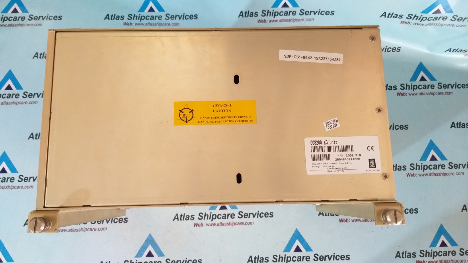 Kongsberg C0S200 KG Compass Control Unit – Atlas Shipcare Services