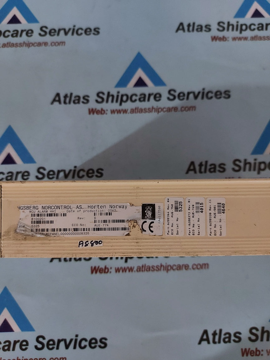 Kongsberg Norcontrol WCU Watch Cabin Unit 8100201