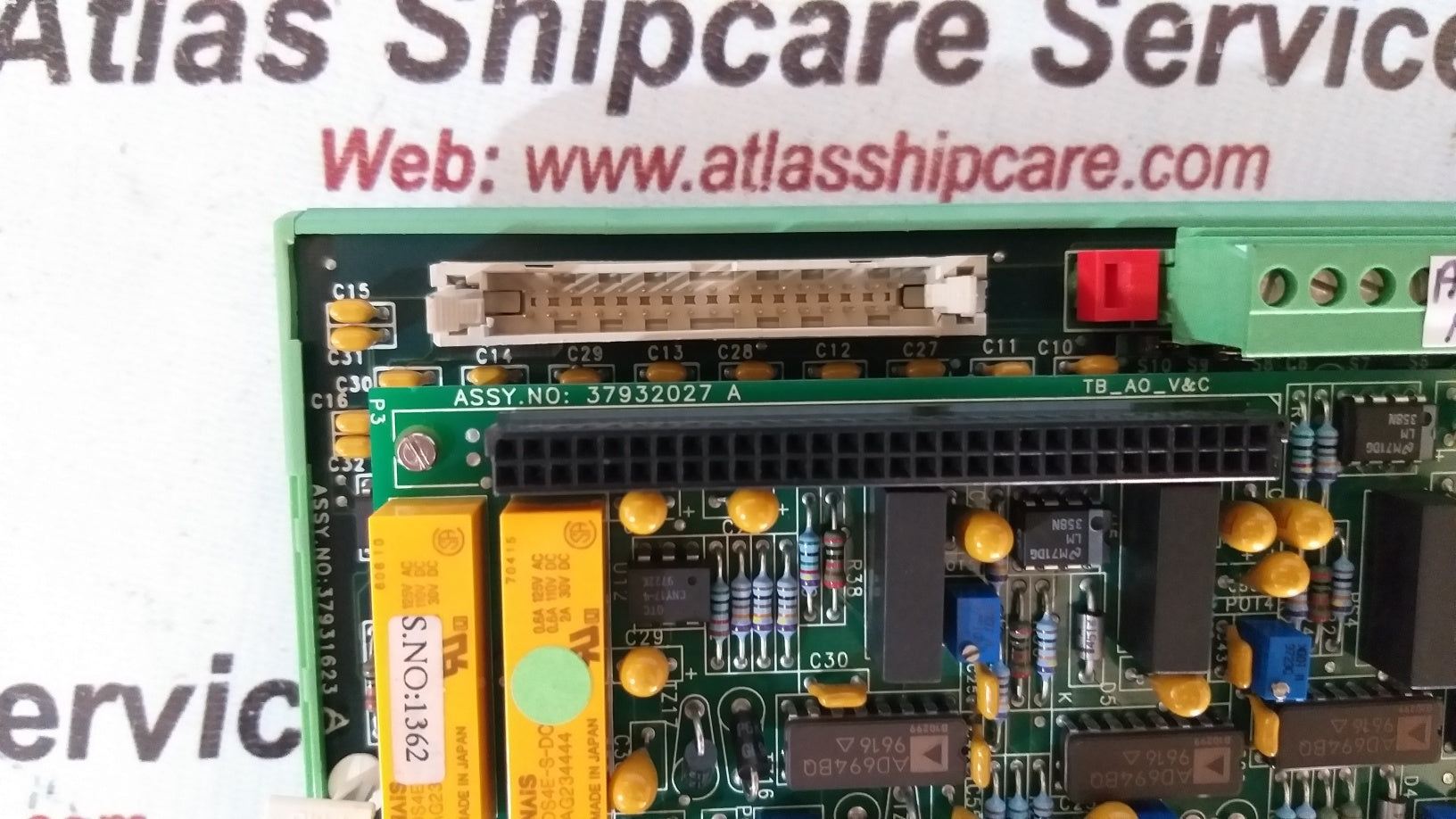 Kongsberg Simrad 37931623 A TB AIO DIF Pcb Card