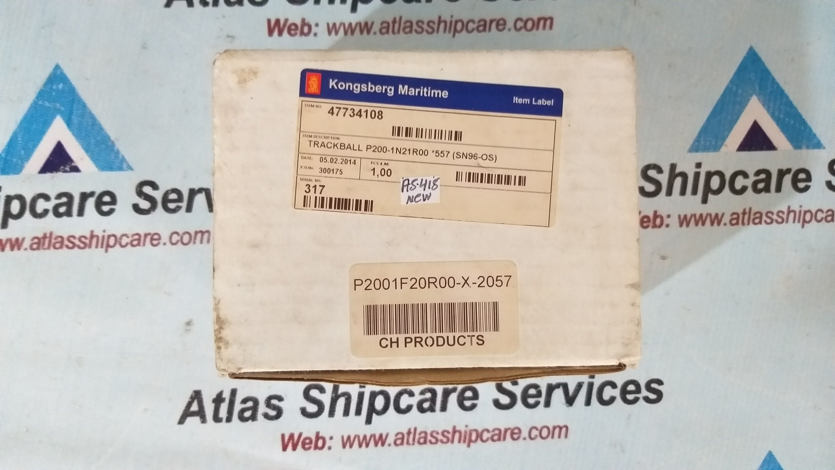 Kongsberg Trackball P200-1N21R00