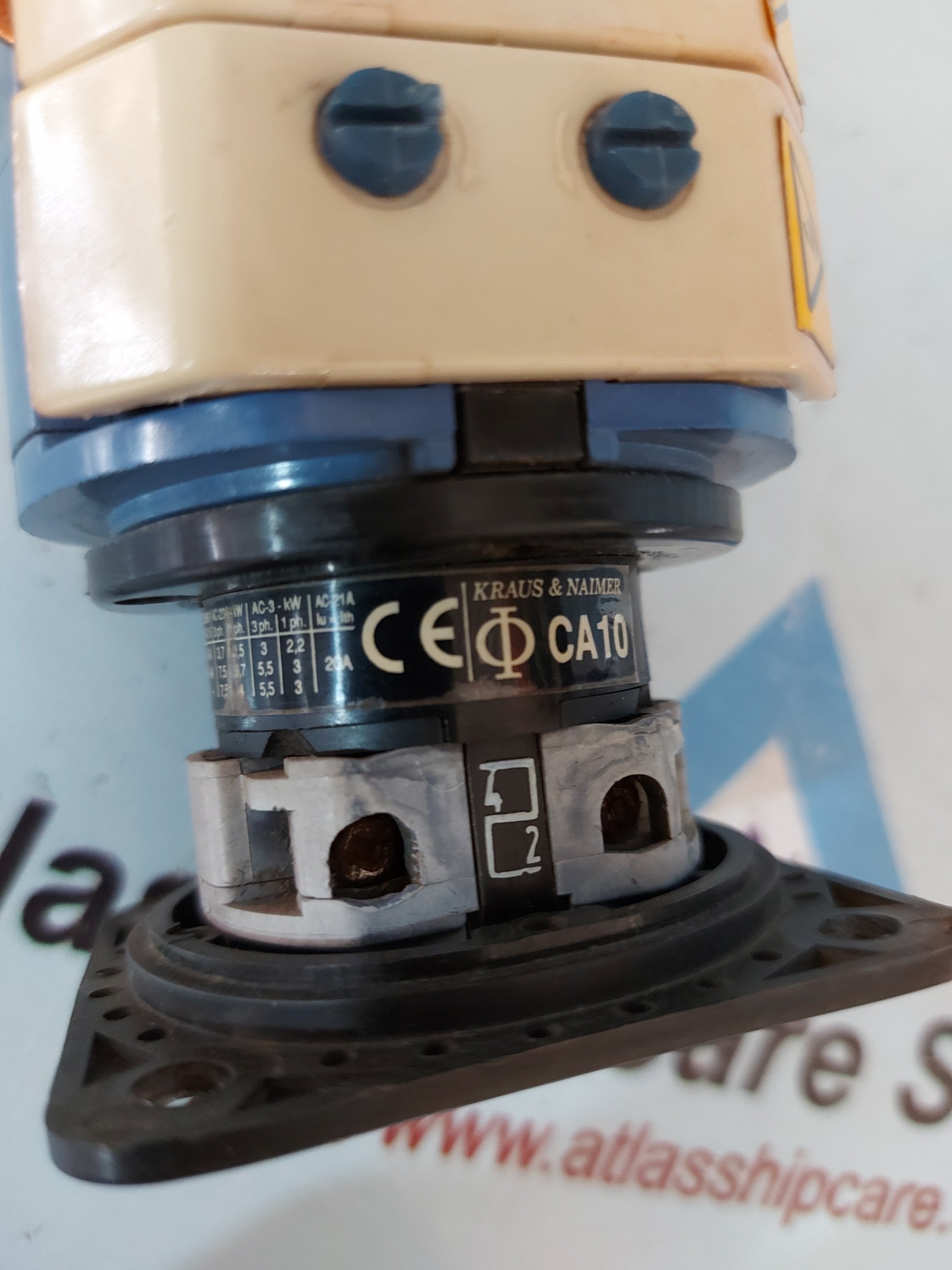 Kraus & Naimer CA10 Rotary Switch – Atlas Shipcare Services