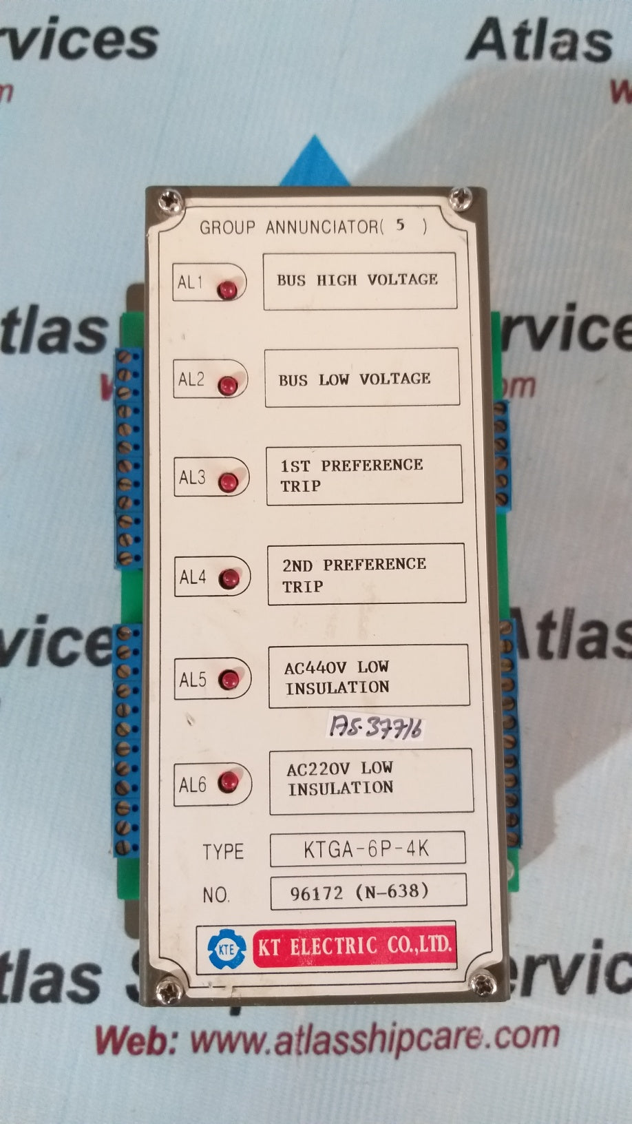 Kt Electric KTGA-6P-4K Group Annunciator (6)