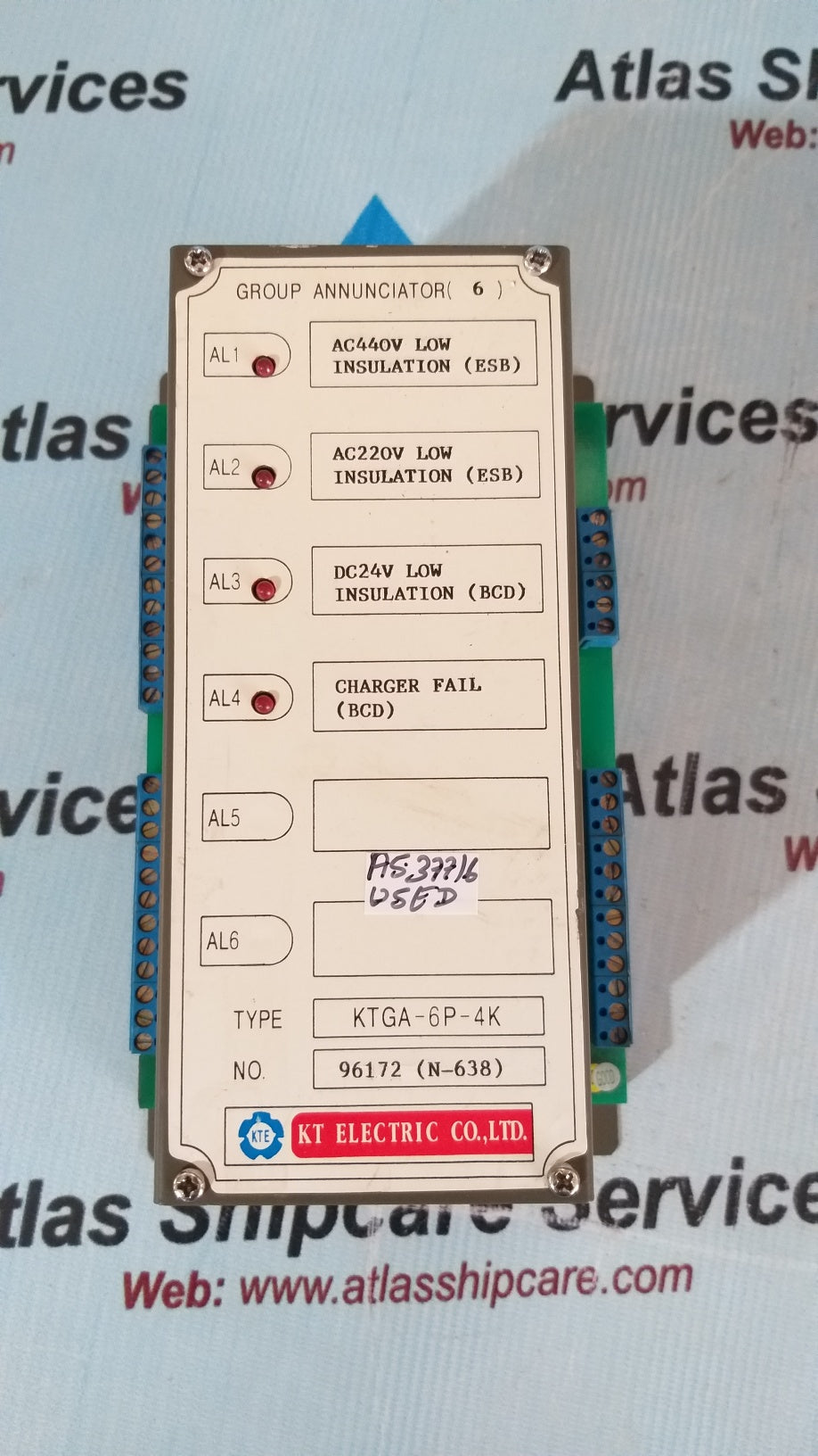Kt Electric KTGA-6P-4K Group Annunciator (6)