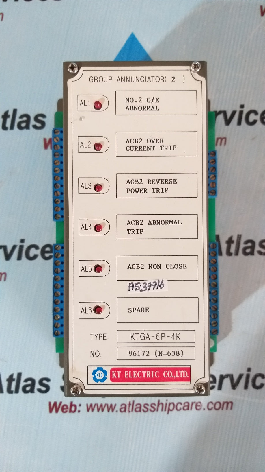 Kt Electric KTGA-6P-4K Group Annunciator (6)