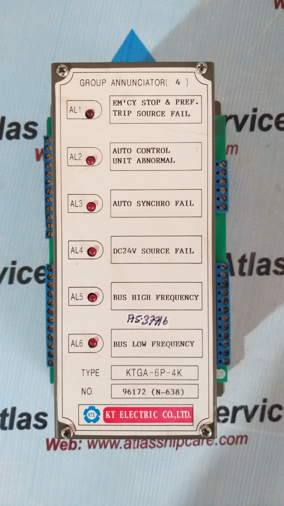 Kt Electric KTGA-6P-4K Group Annunciator (6)