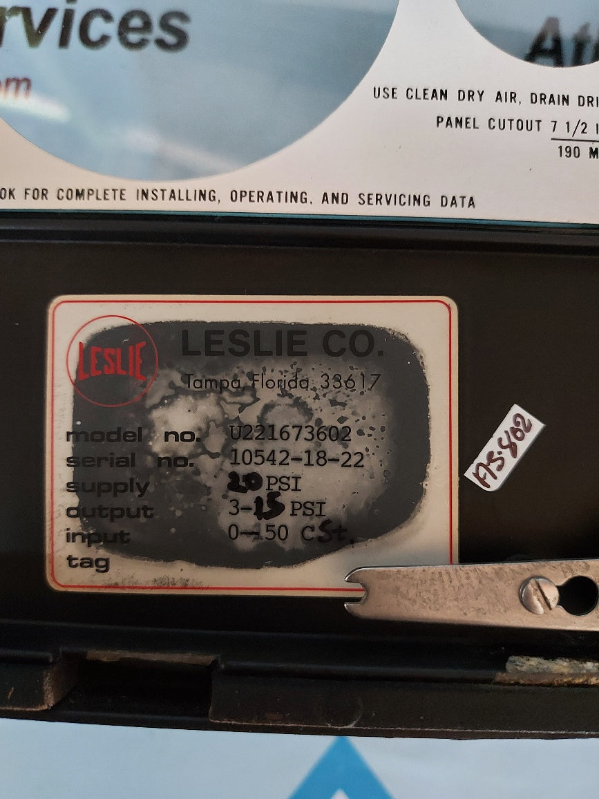 Leslie U221673602 Temperature Indicator