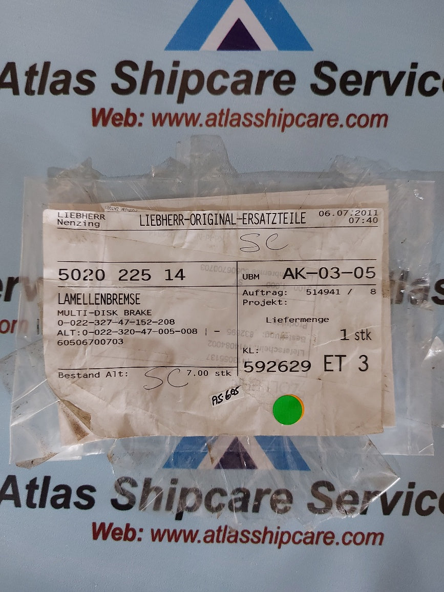 Liebherr 5020 225 14 Multi-Disk Brake