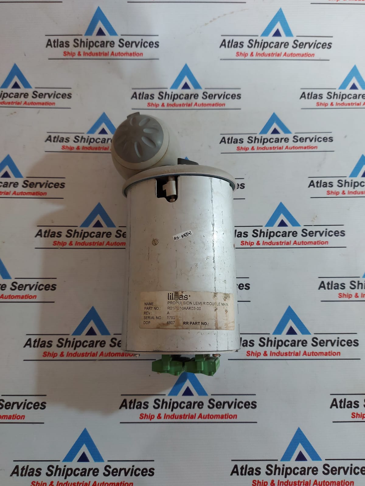 Lilaas R01PD10AAI03-00 Propulsion Lever Double Slave