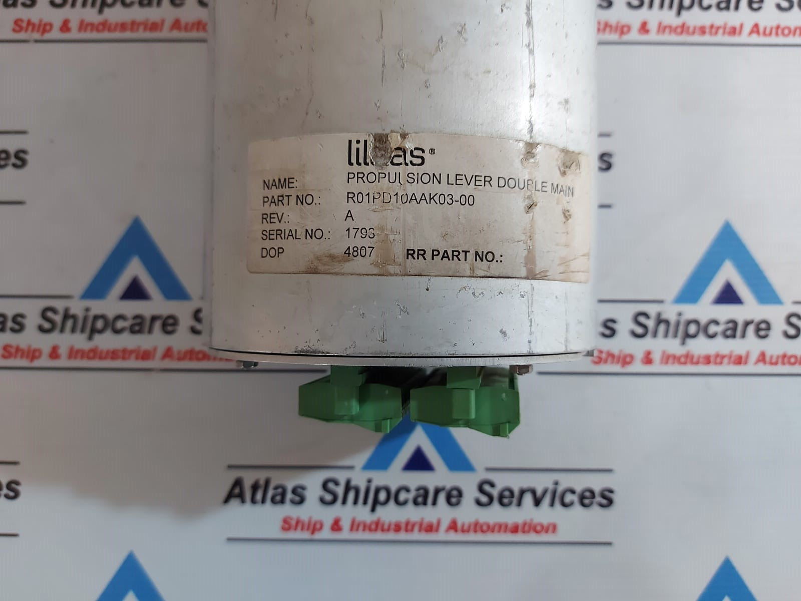 Lilaas R01PD10AAI03-00 Propulsion Lever Double Slave