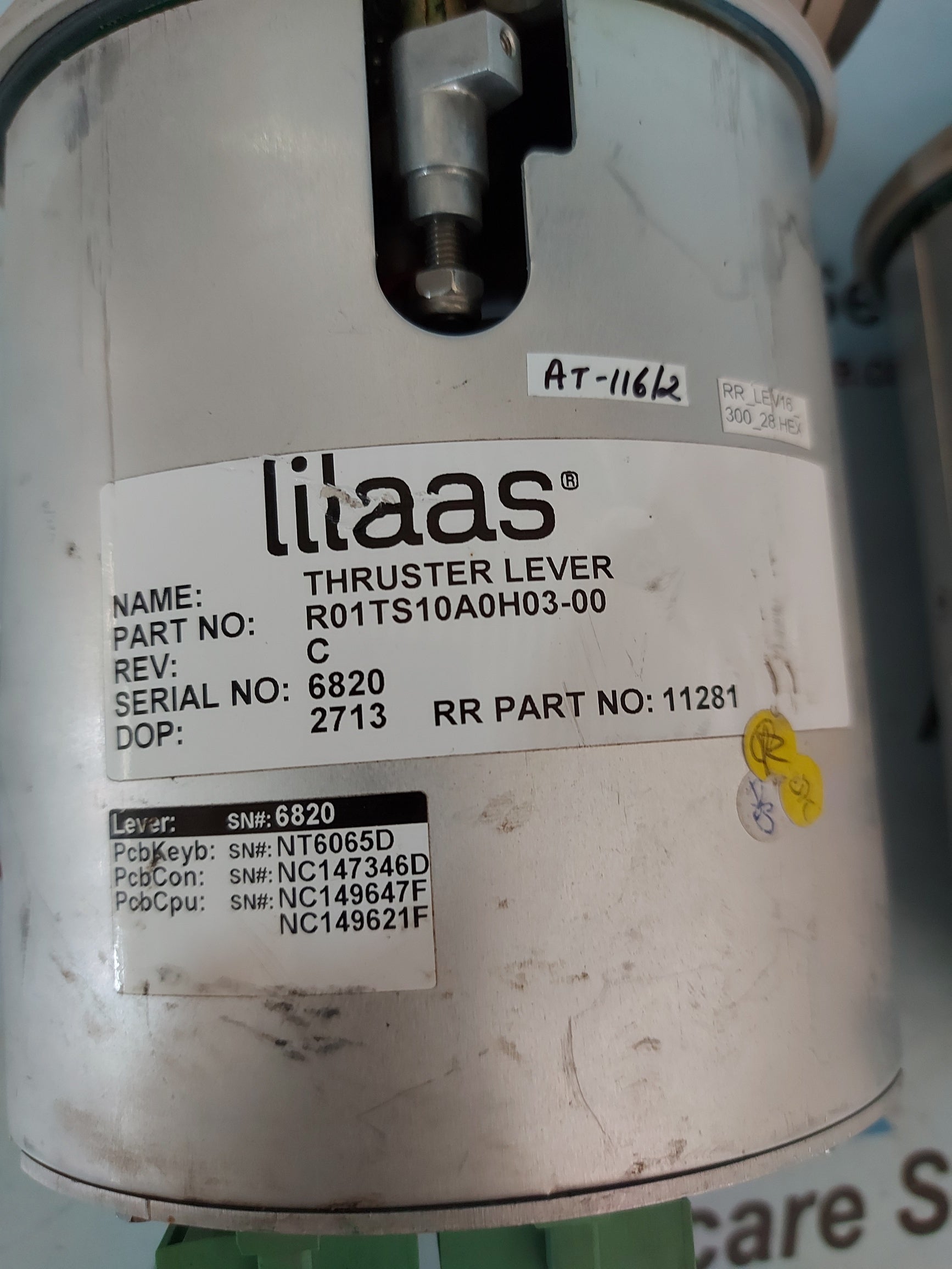 Lilaas R01TS10A0H03-00 Thruster Lever