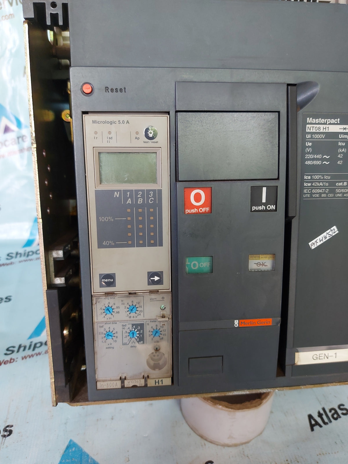 MASTERPACT NT08 H1 CIRCUIT BREAKER