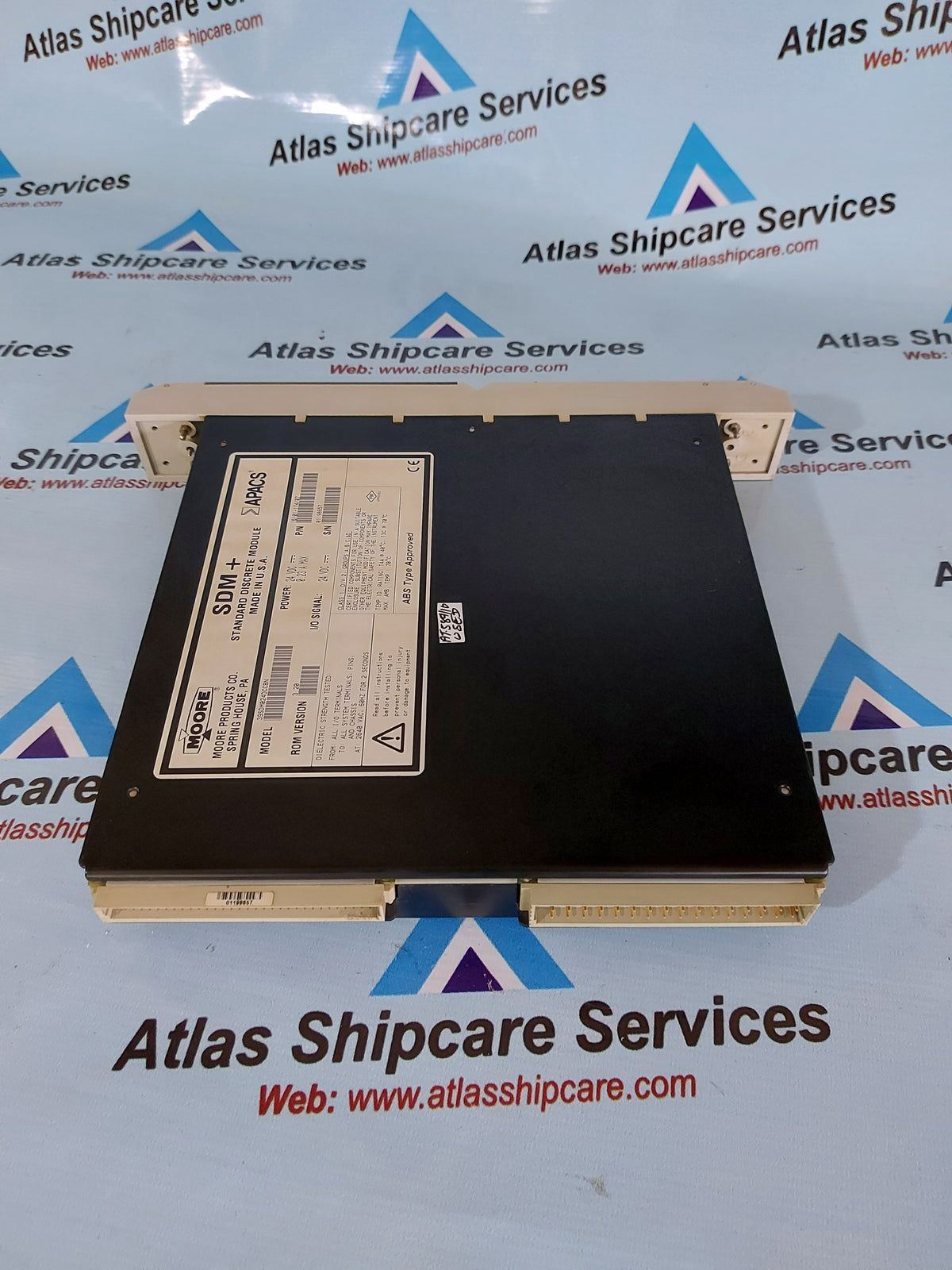 MOORE 39SDM024DCCBN 16101-174/07 APACS SDM+ STANDARD DISCARETE MODULE