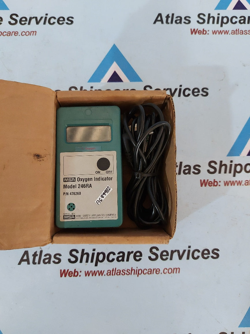MSA 246RA Oxygen Indicator P/N 476260