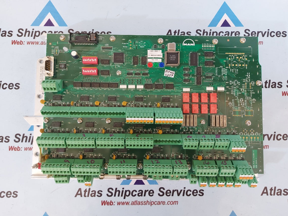 Man Diesel & Turbo 1211636-9 Alpha Lubricator BCU Mk-2 Rev1.8