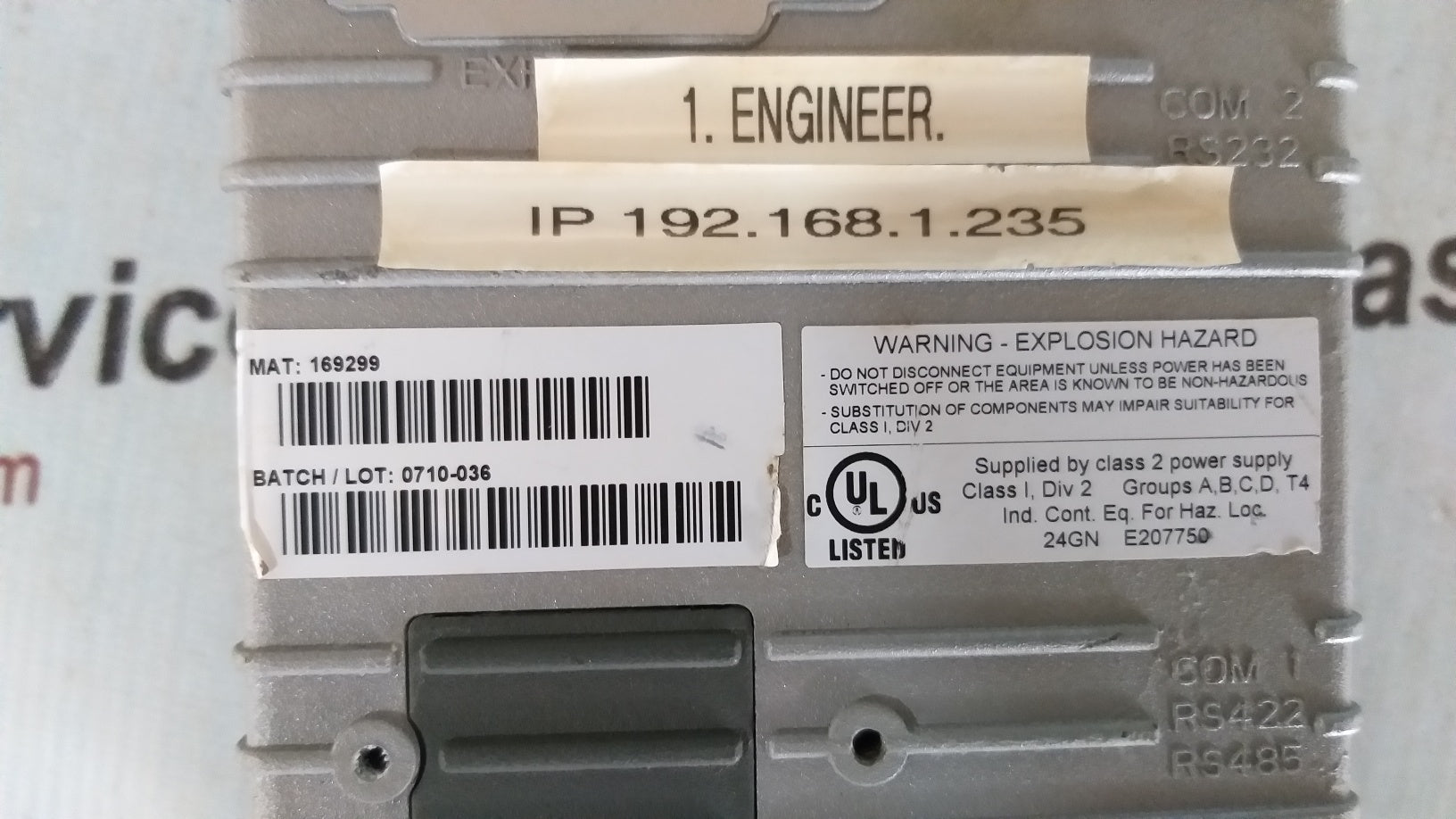 Mitsubishi Electric E1043 Type 06702 Touch Screen Panel Glass For Beijer