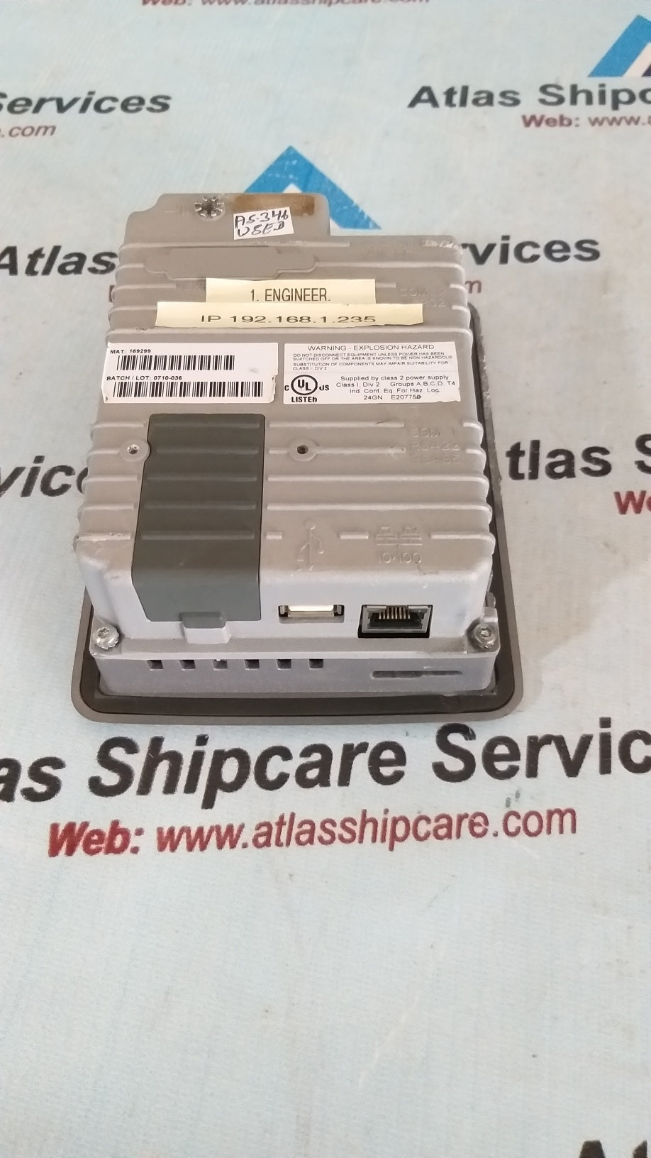 Mitsubishi Electric E1043 Type 06702 Touch Screen Panel Glass For Beijer