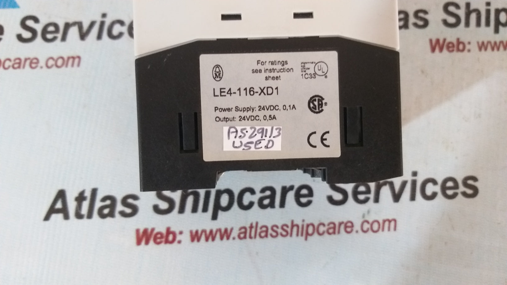 Moeller LE4-116-XD1 Digital Expansion Module 24Vdc 0.5A