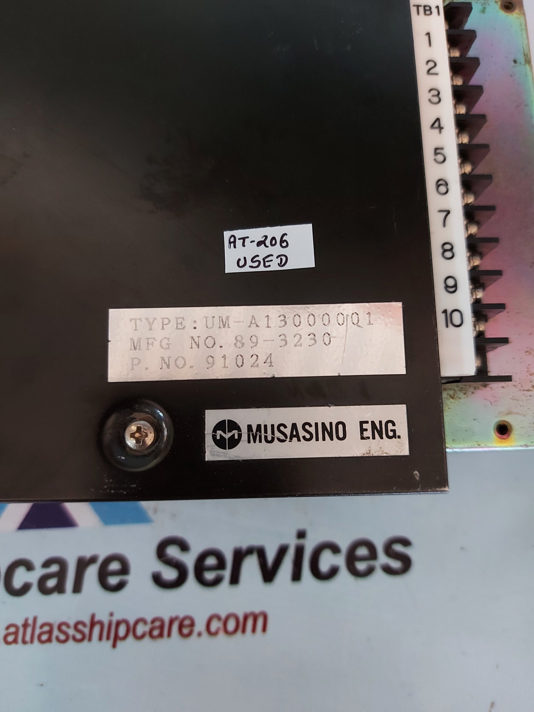 Musasino UM-A13000001 Indicator Unit P.No.91024
