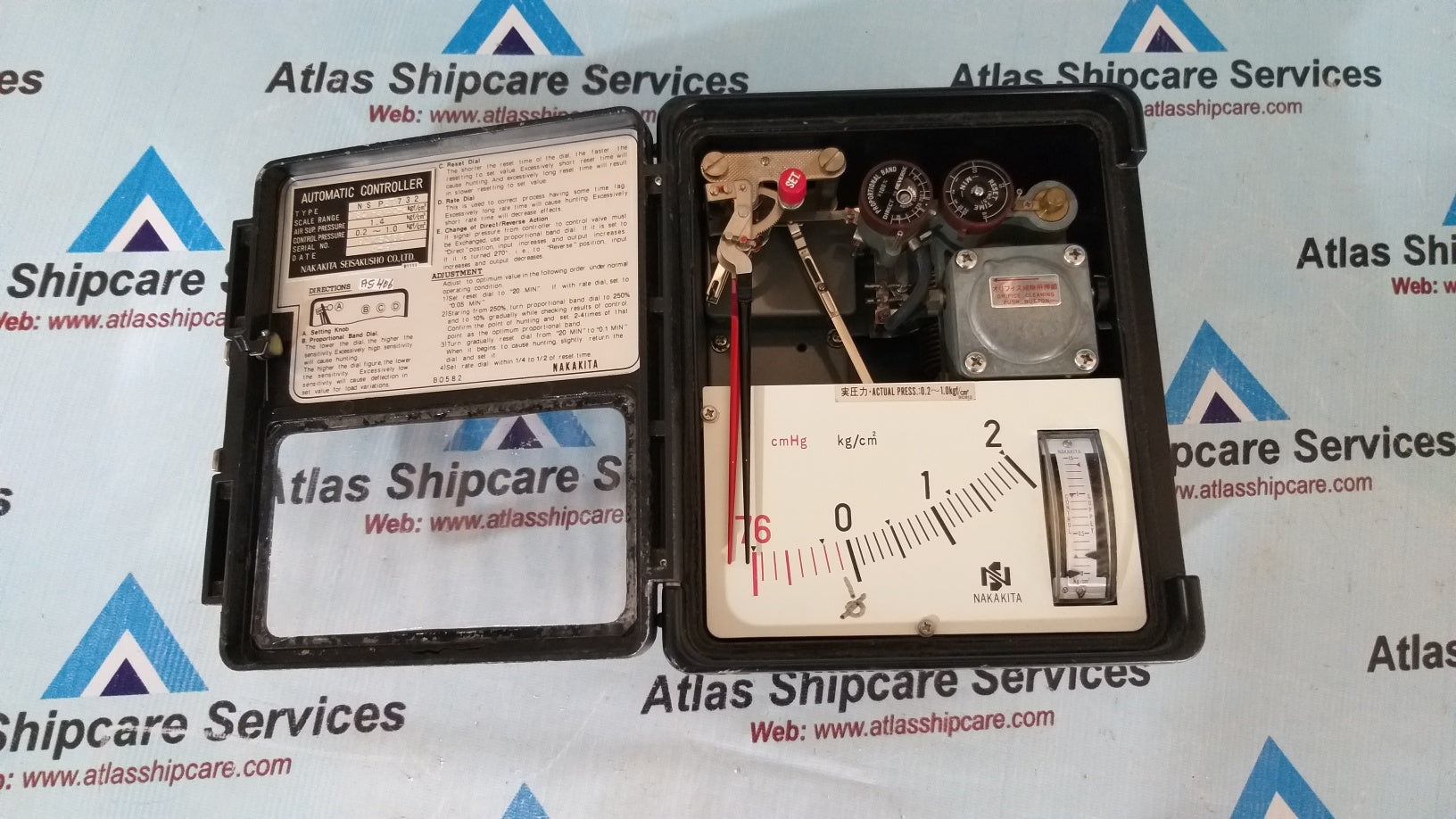 Nakakita Seisakusho NSPBT 732 Pressure Controller 76CMHGVAC-2 Kgf/Cm2