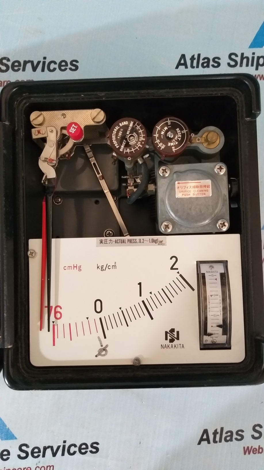 Nakakita Seisakusho NSPBT 732 Pressure Controller 76CMHGVAC-2 Kgf/Cm2