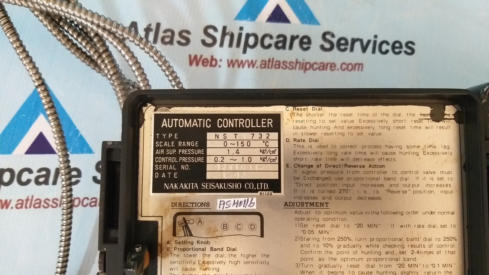 Nakakita Seisakusho NST 732 Temperature Controller&nbsp;0 ~ 150'C