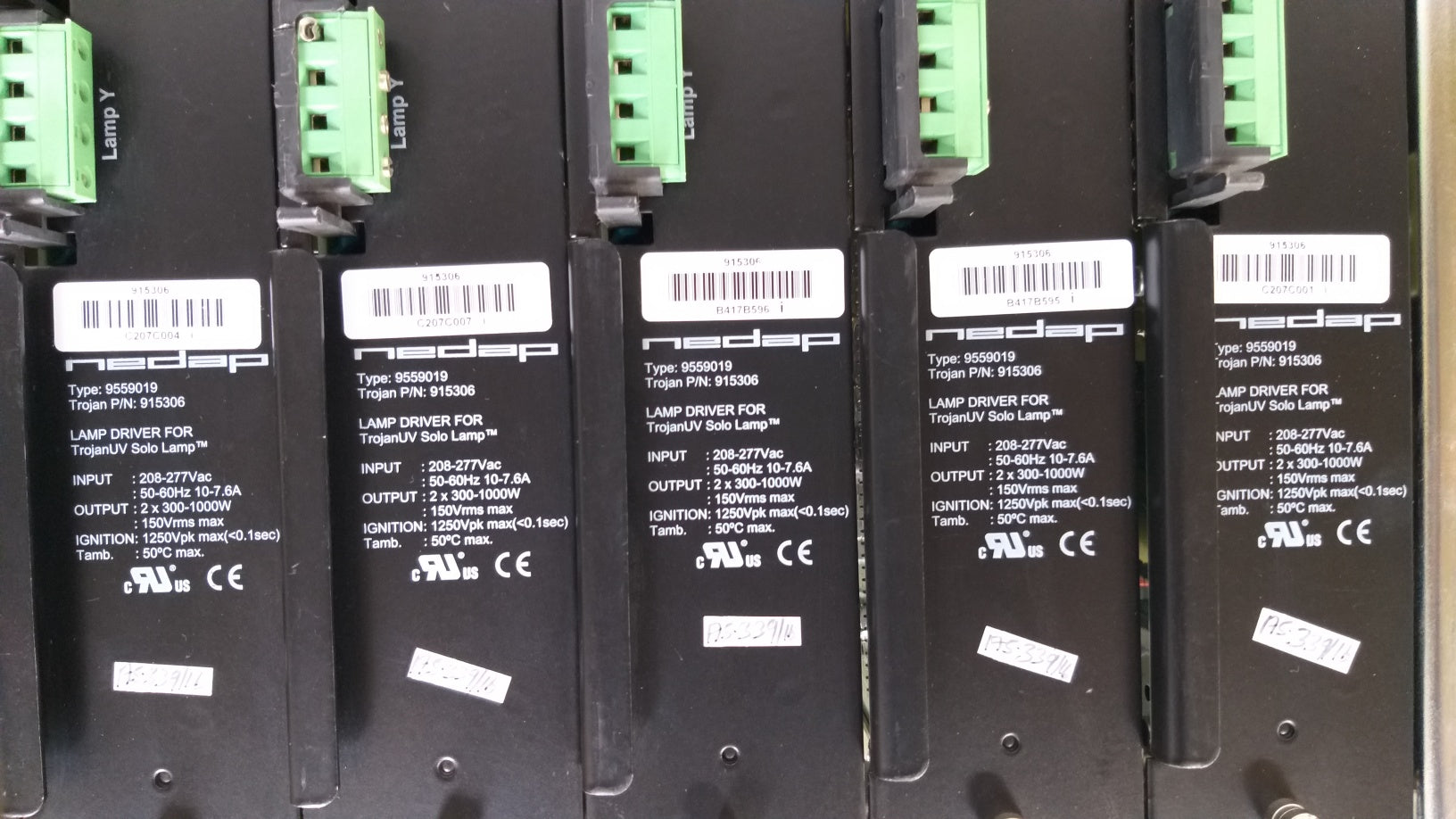 Nedap 9559019 Lamp Driver For TrojanUV Solo Lamp P/N.915306