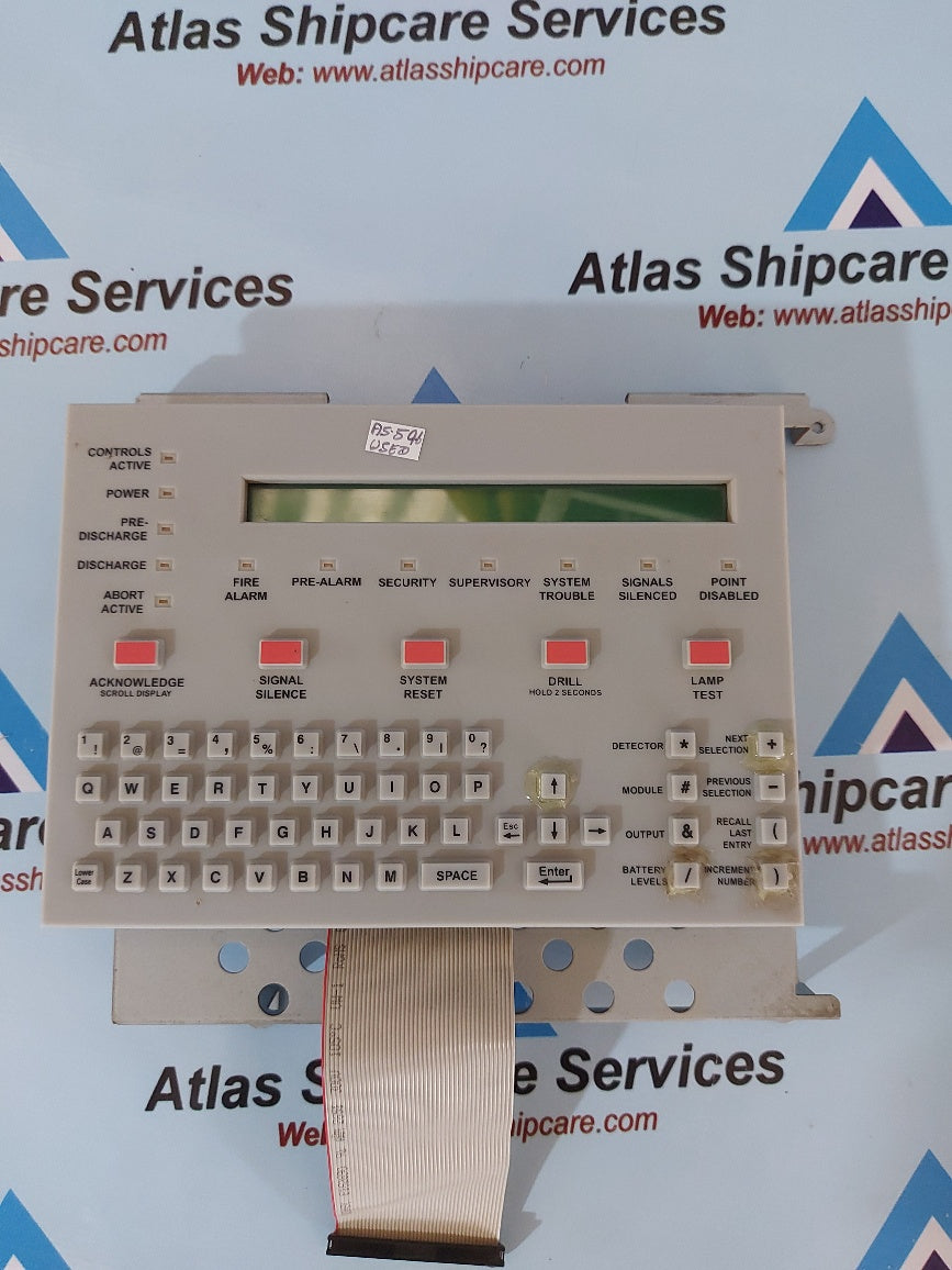 Notifier KDM-R2 Fire Alarm Keyboard Module – Atlas Shipcare Services