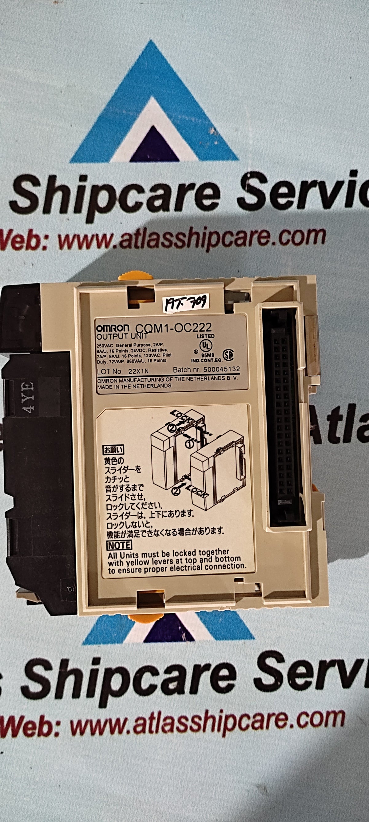 OMRON CQM1-OC222 OUTPUT UNIT