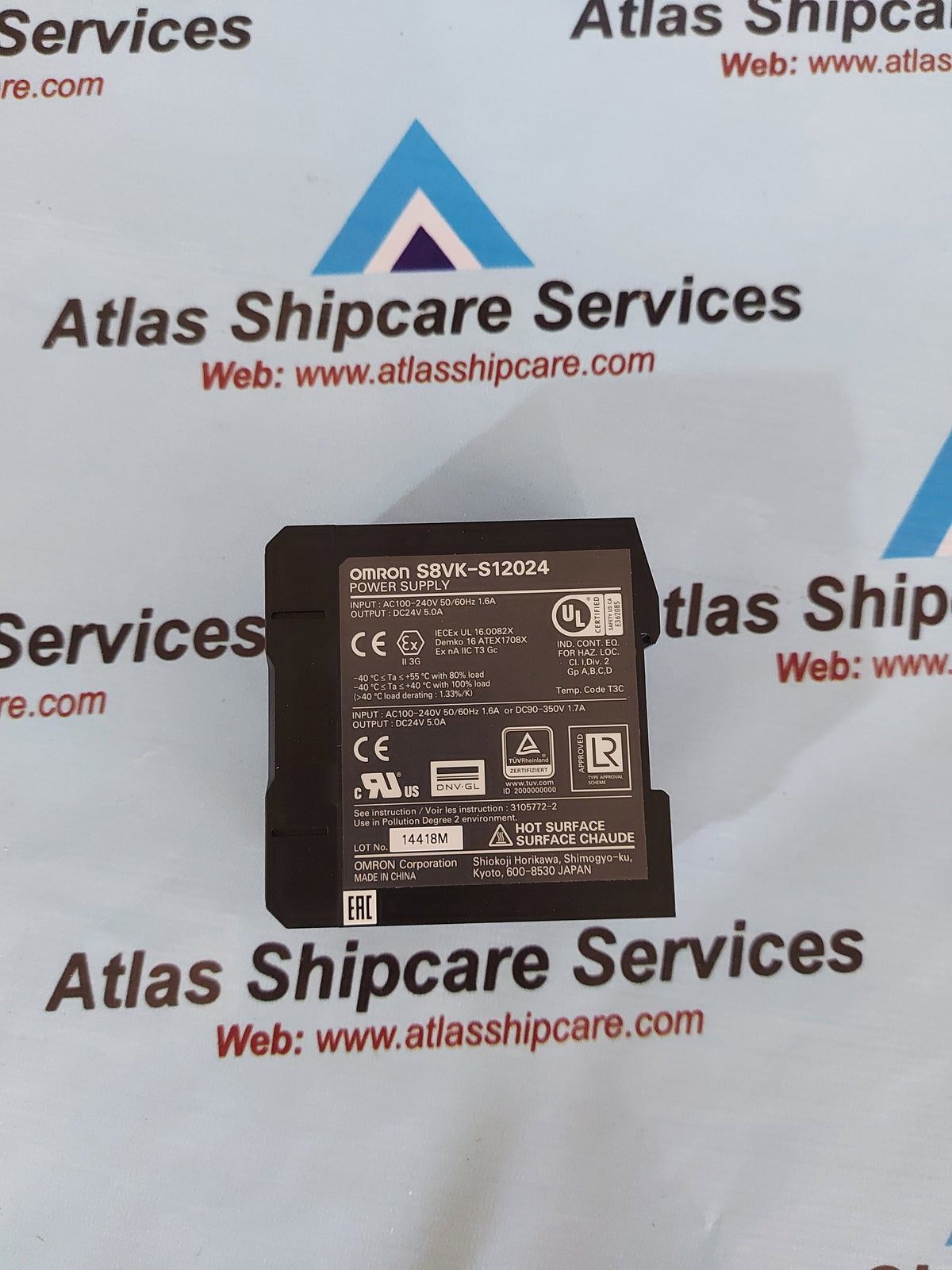 OMRON S8VK-S12024&nbsp;SWITCHING POWER SUPPLY