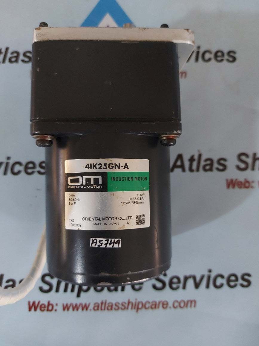 Oriental Motor 4IK25GN-A Induction Motor 25W 100V