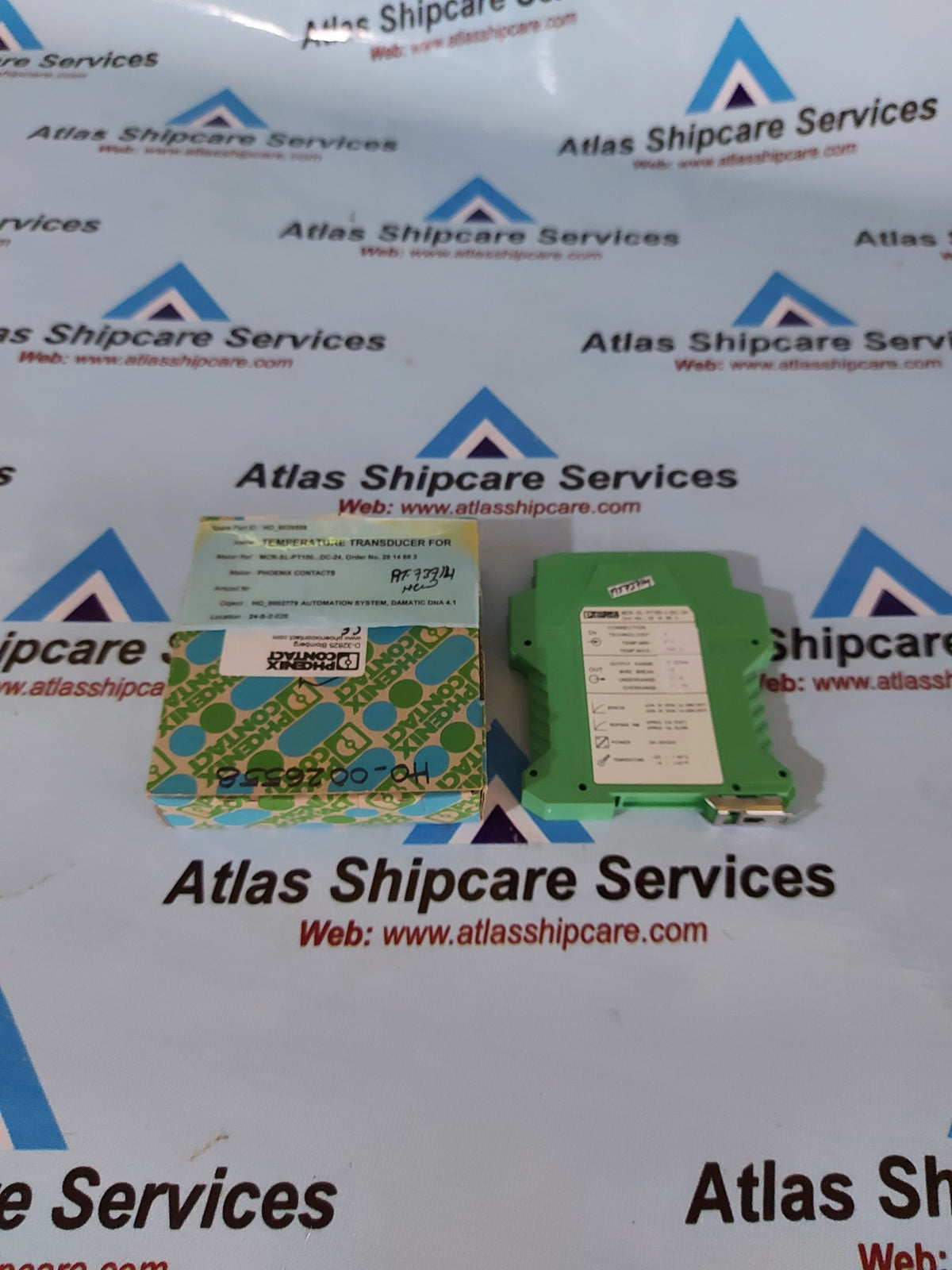 PHOENIX CONTACT MCR-SL-PT100-I-DC-24 TEMPERATURE TRANSDUCER 2814883