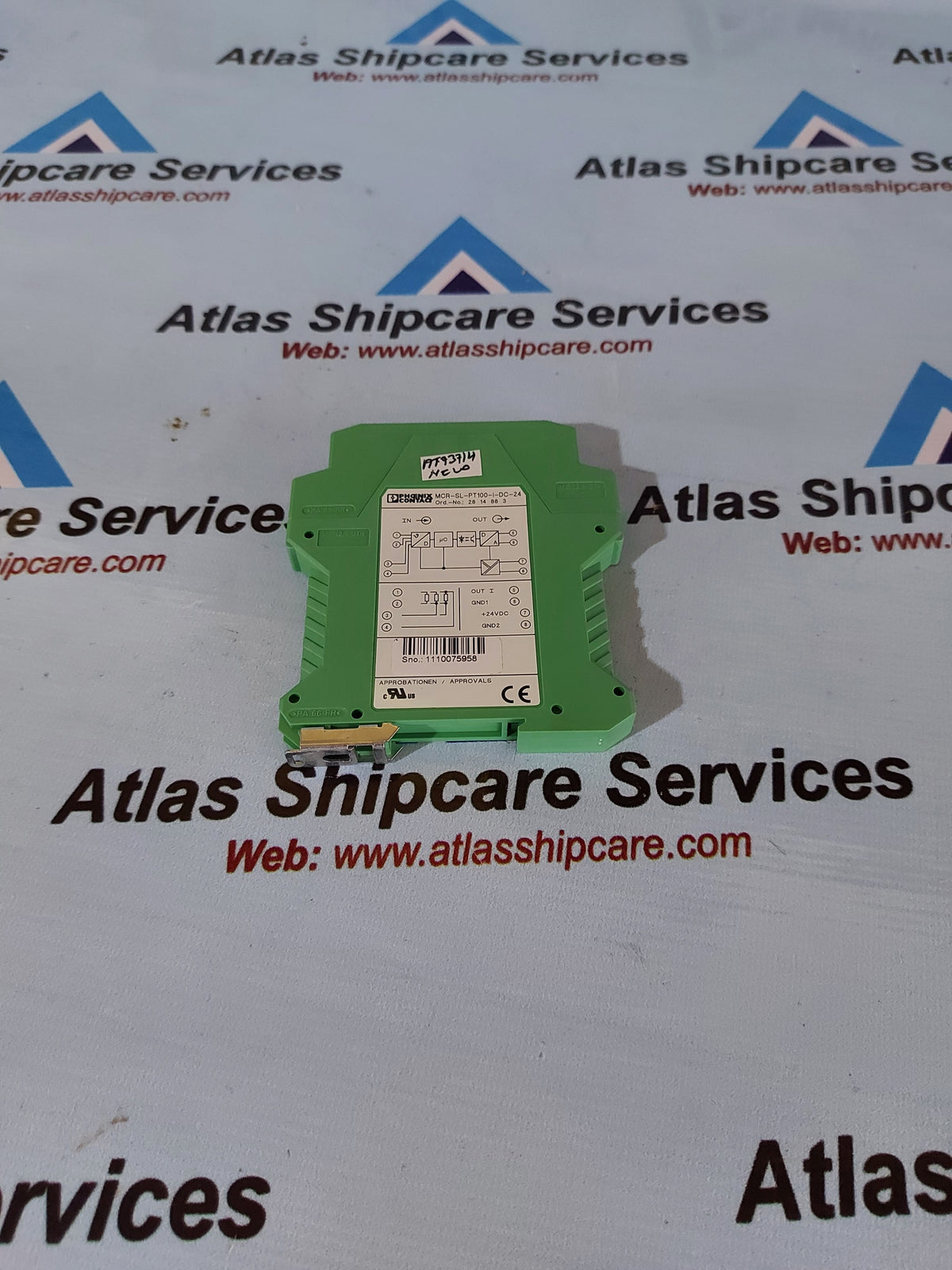 PHOENIX CONTACT MCR-SL-PT100-I-DC-24 TEMPERATURE TRANSDUCER 2814883