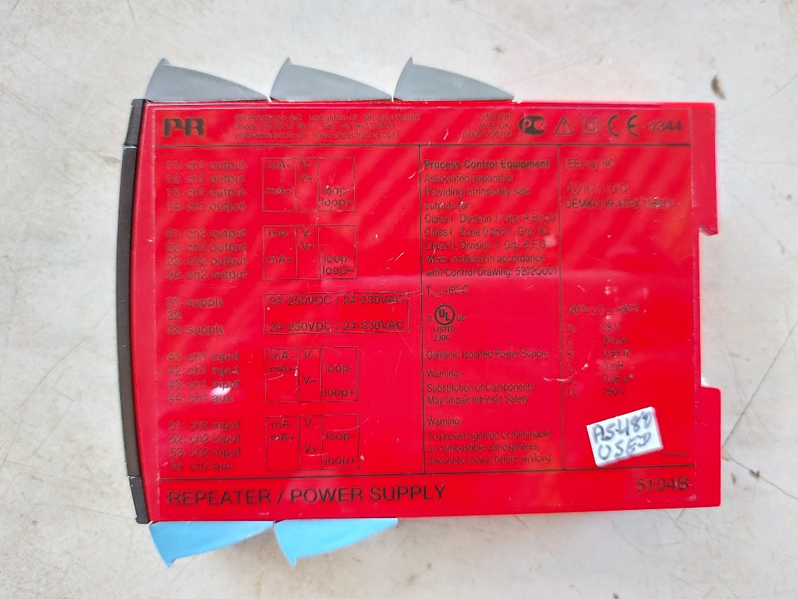 PR Electronics 5104B Ex Repeater/Power Supply