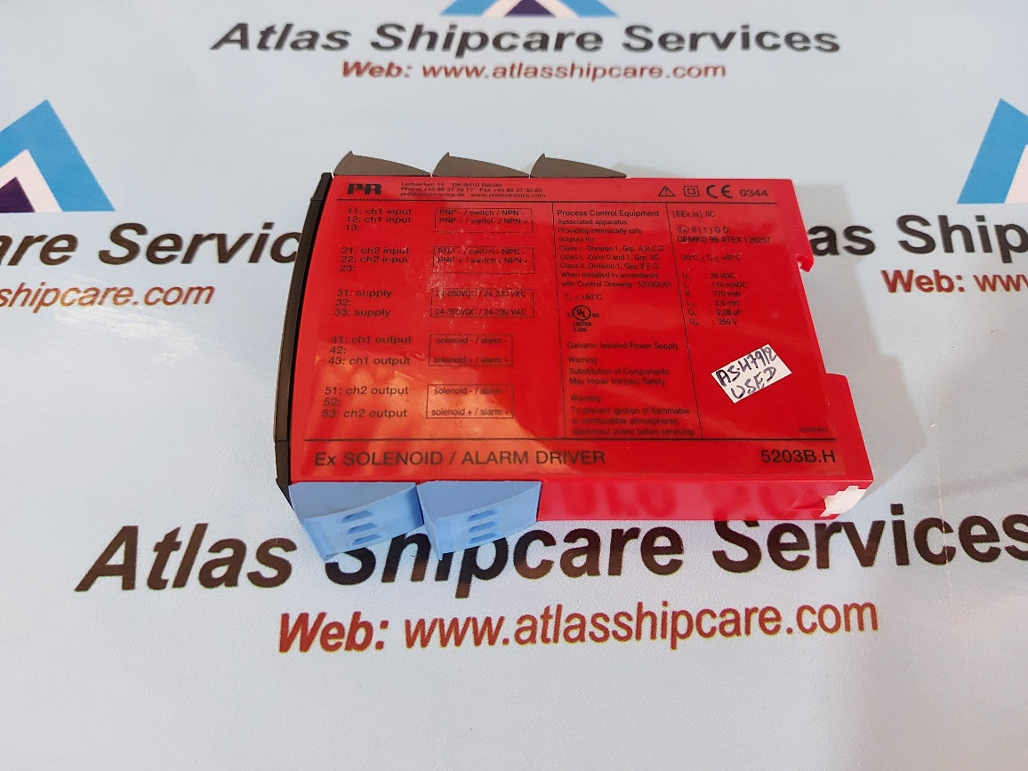 PR Electronics 5203B Ex Solenoid/Alarm Drive&nbsp;