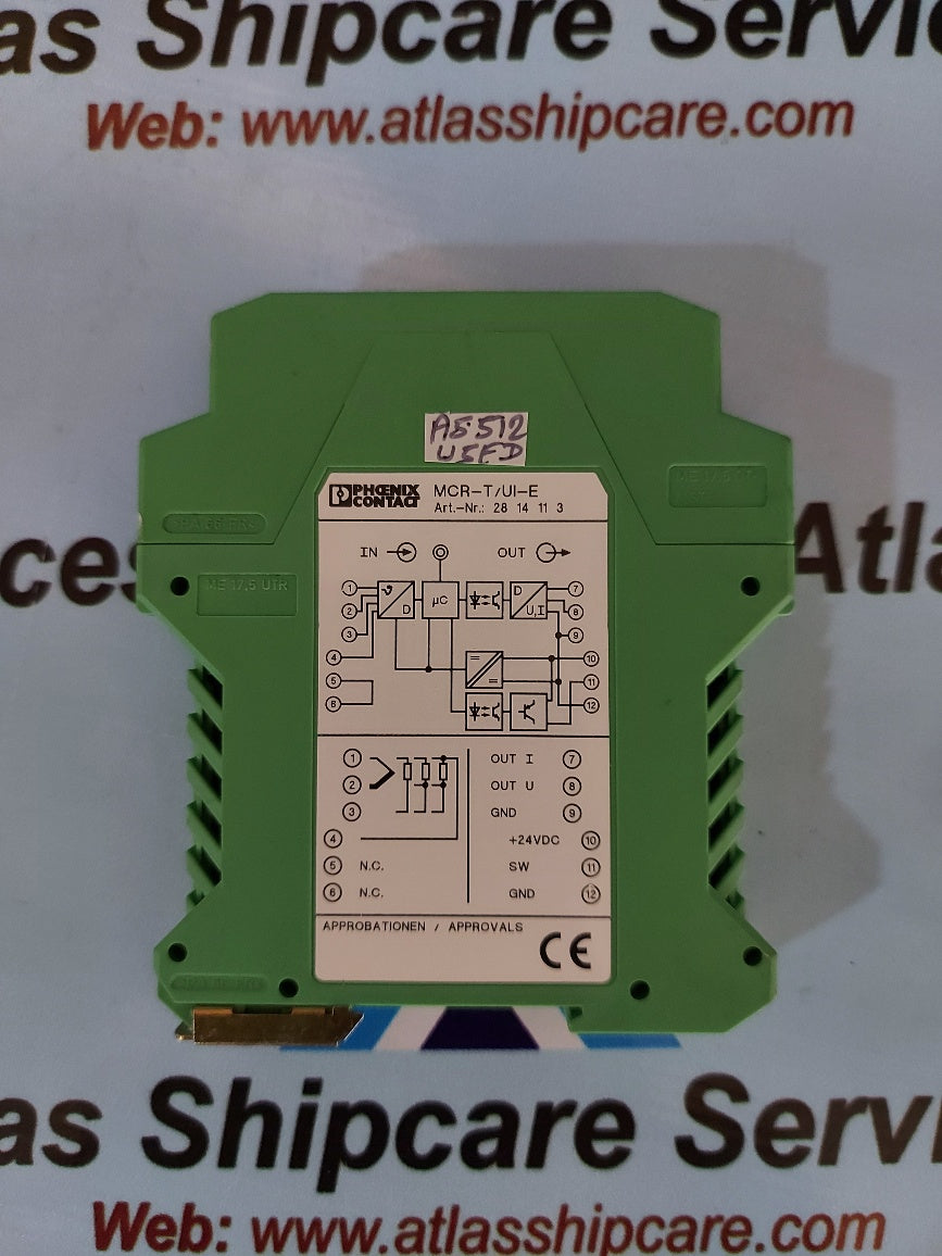 Phoenix Contact MCR-T/UI-E Temperature Measuring Transducer