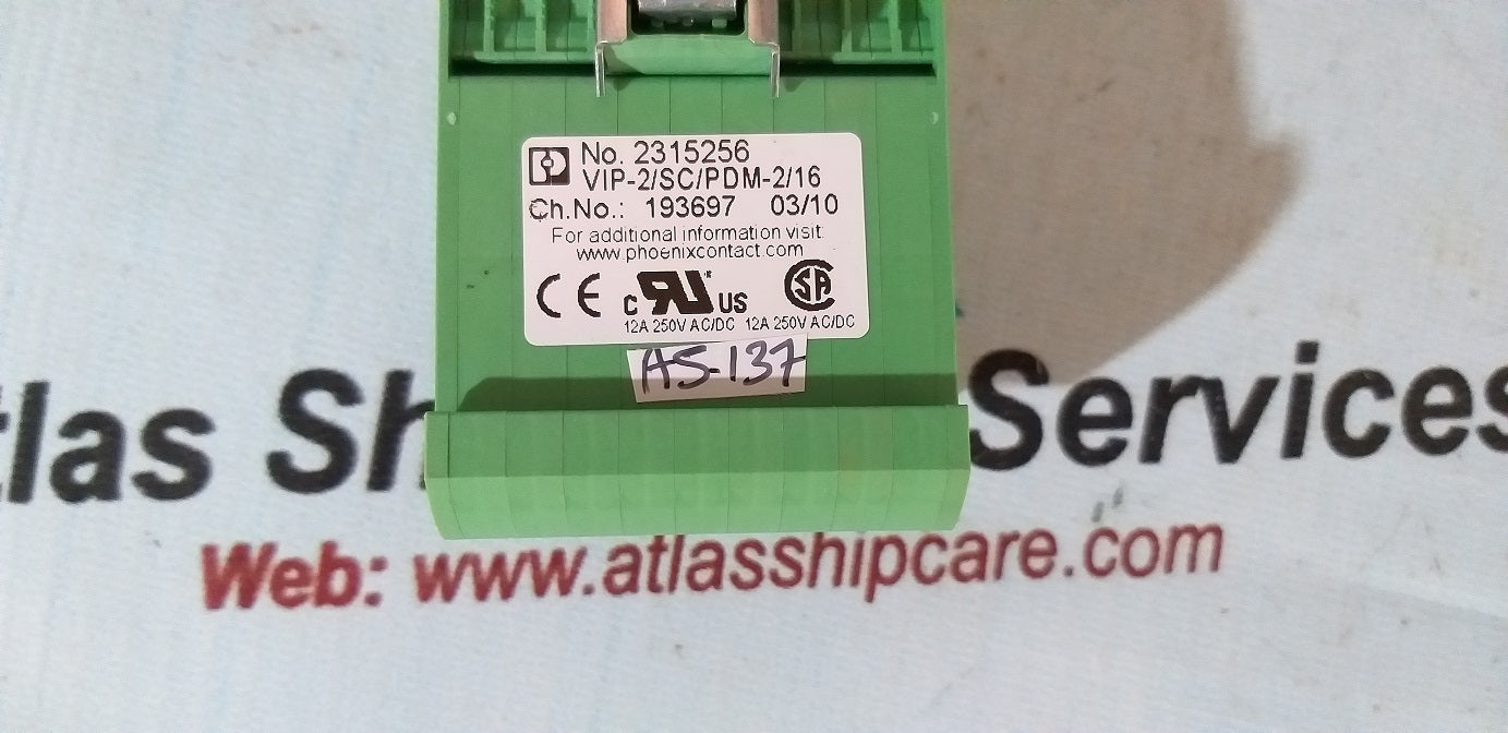 Phoenix Contact VIP-2/SC/PDM-2/16 Potential Distributor 2315256