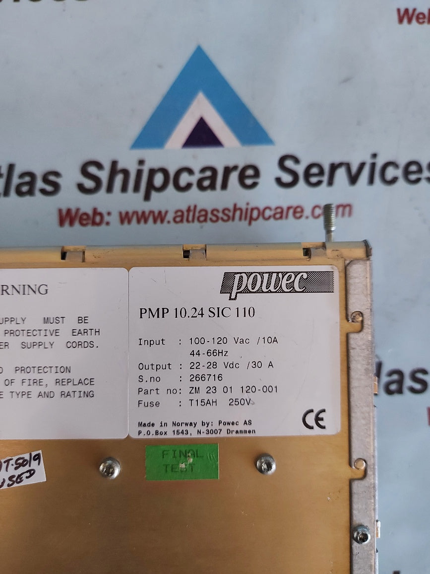 Powec PMP 10.24 SIC 110 Power Supply