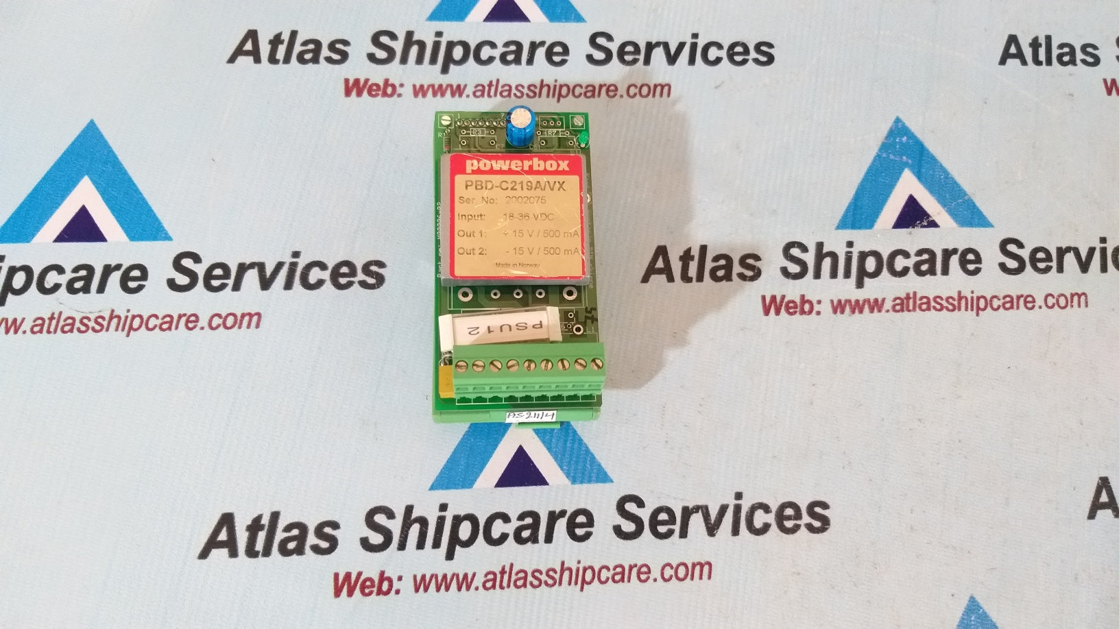 Powerbox PBD-C219A/VX M00005-02 Power Supply