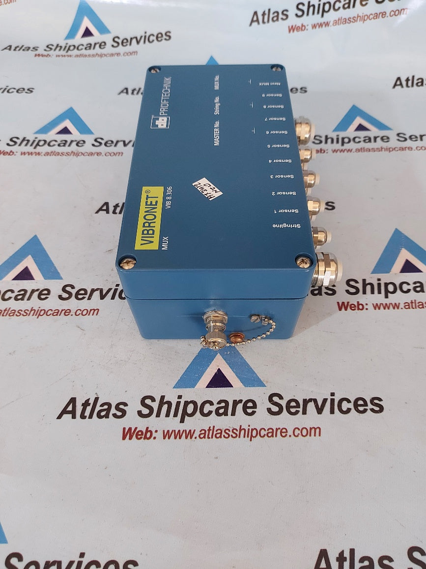 Pruftechnik Vibronet MUX VIB 8.306 Multiplexer Switches Measurement Sensor