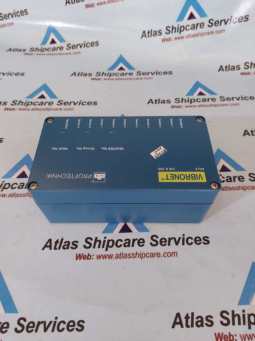Pruftechnik Vibronet MUX VIB 8.306 Multiplexer Switches Measurement Sensor