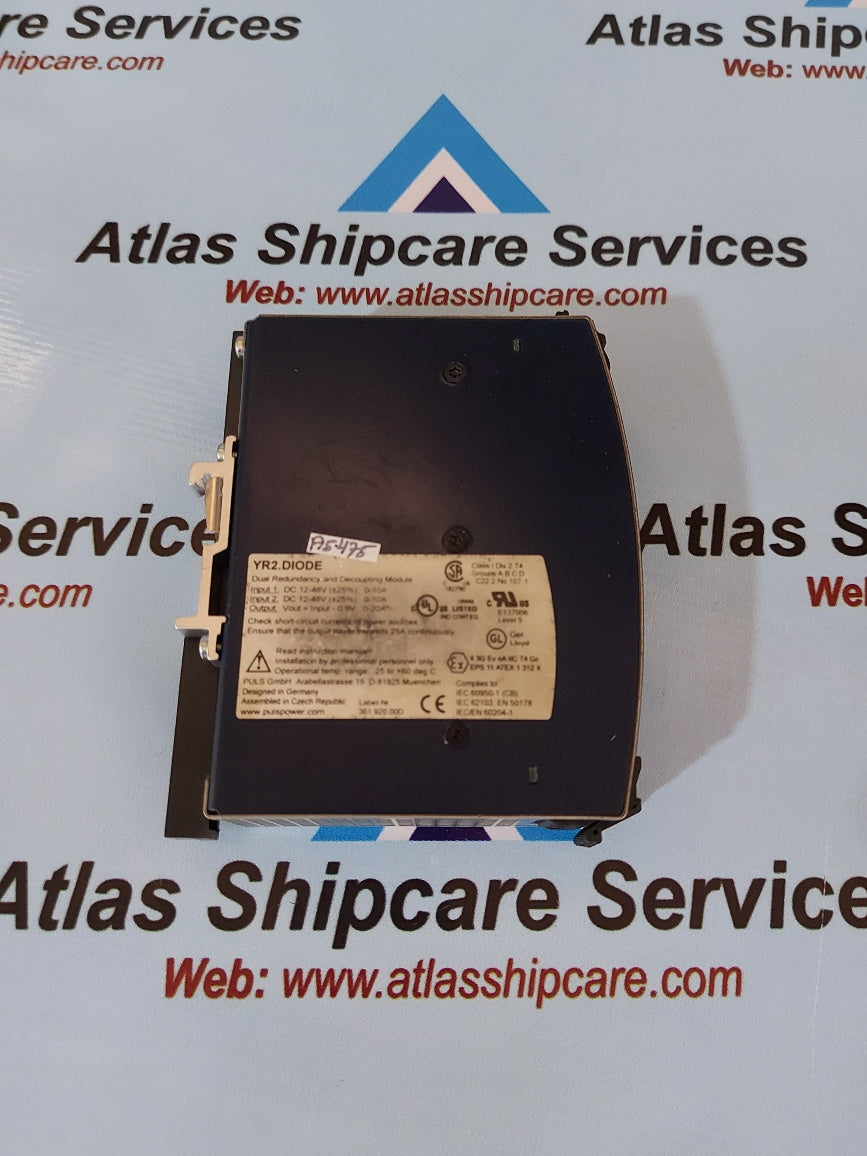 Puls YR2.DIODE Dual Redundancy And Decoupling Module