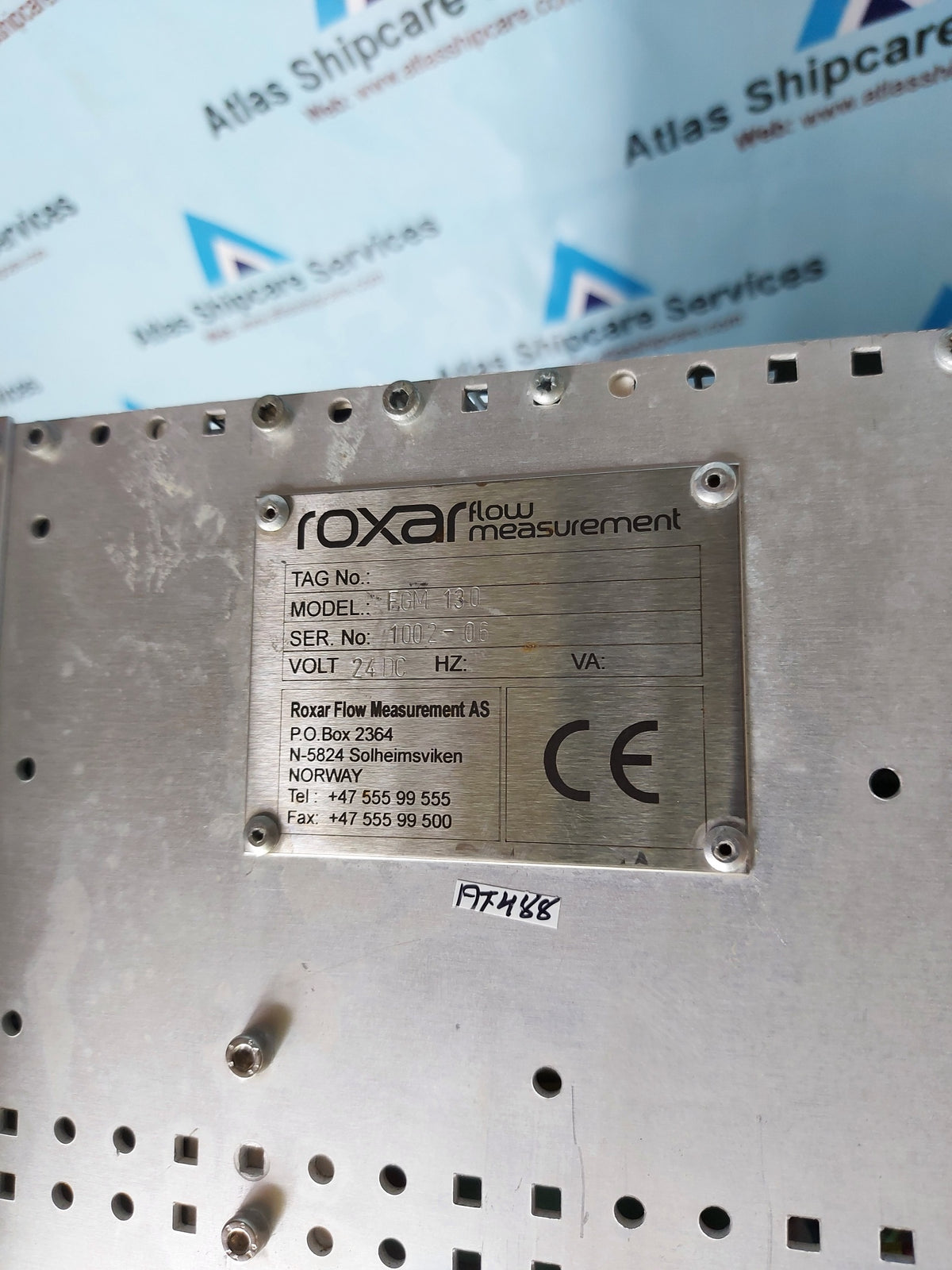 ROXAR FLOW MEASUREMENT FGM 130 FLARE GAS METER FE/FT-2625-5