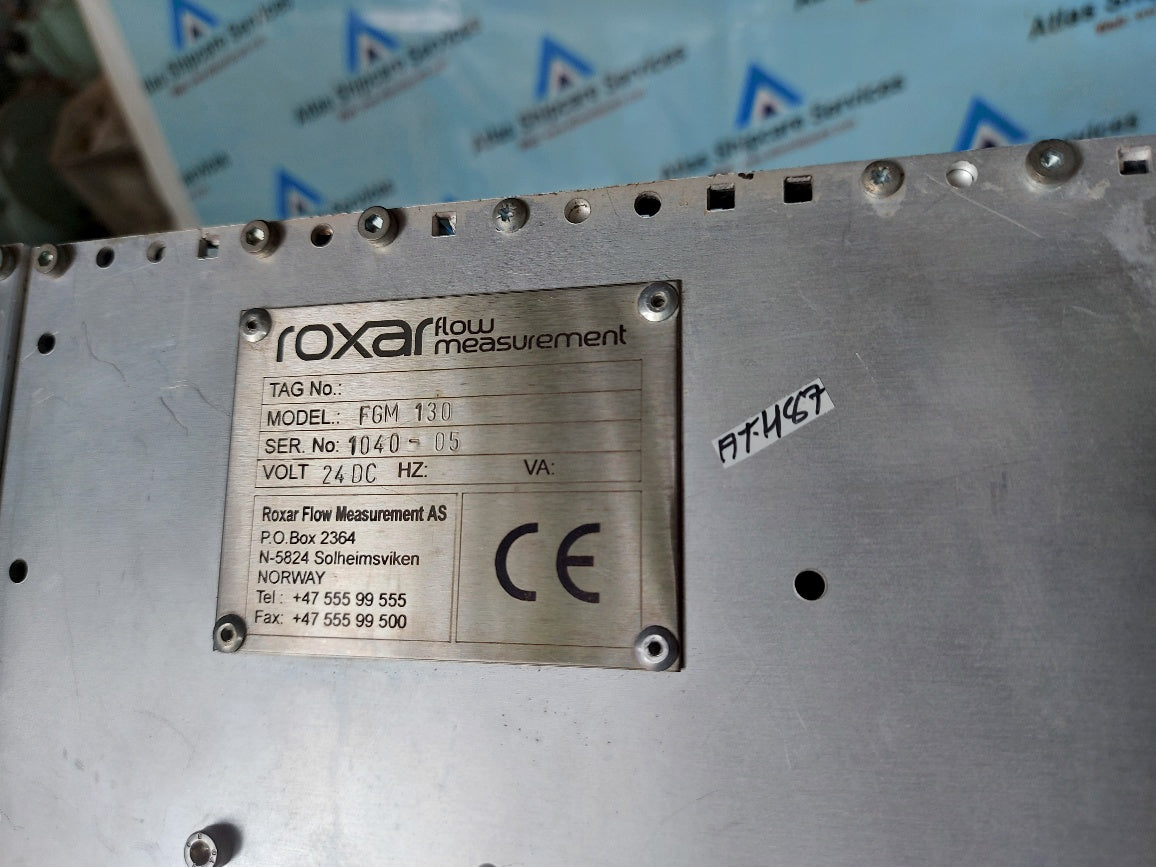 ROXAR FLOW MEASUREMENT FGM 130 FLARE GAS METER