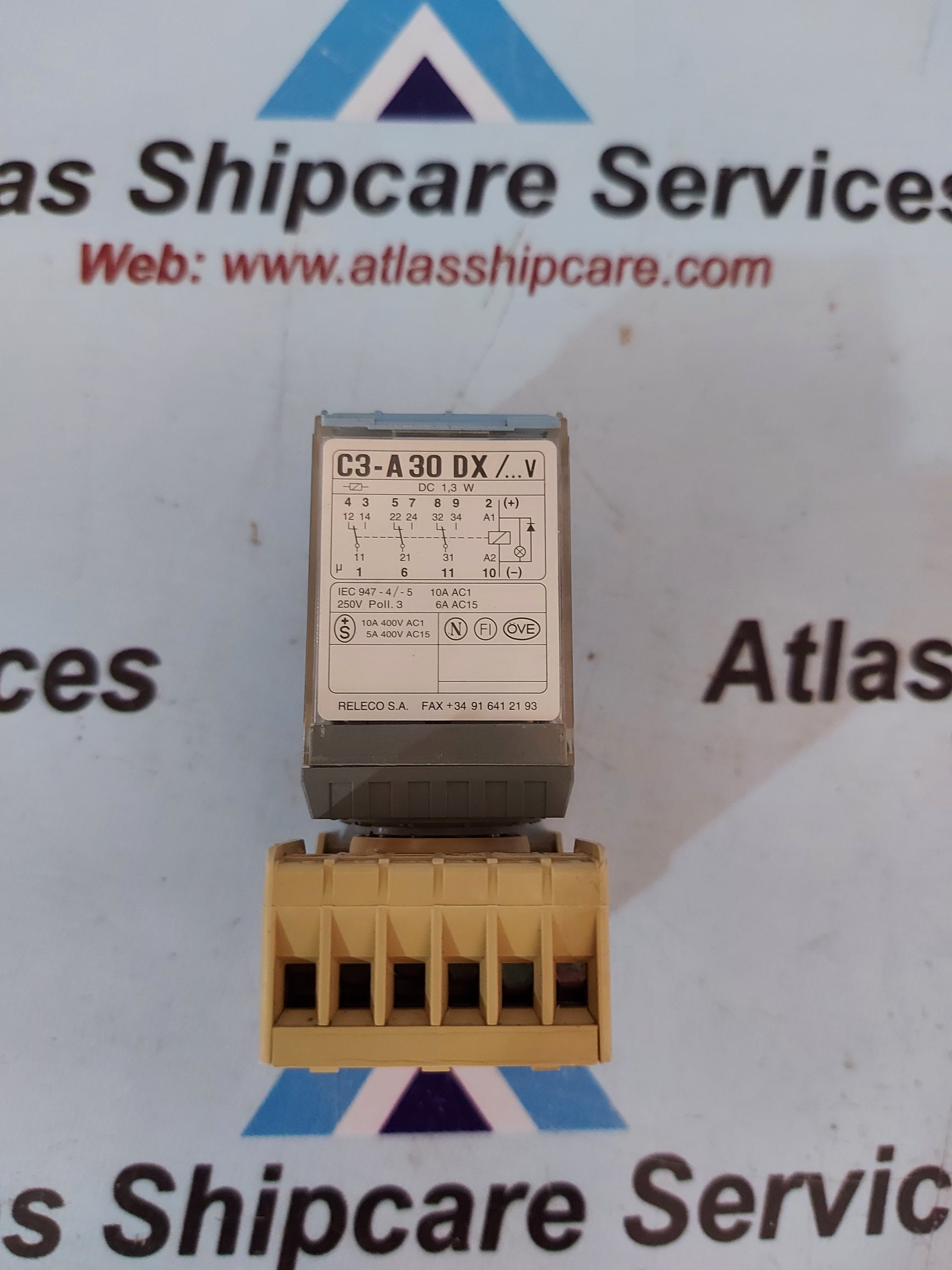 Releco MR-C 24Vdc 3-A30 DX/..V Relay