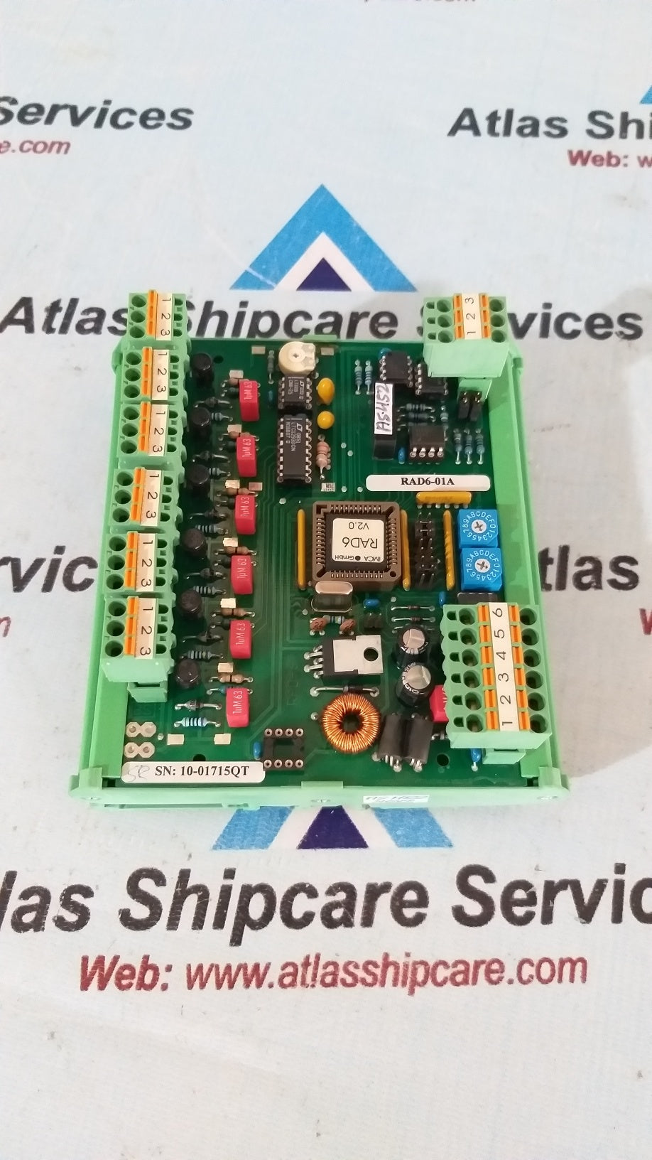 Remote Control Level Sensor Electronic Board RAD-6 – Atlas Shipcare ...