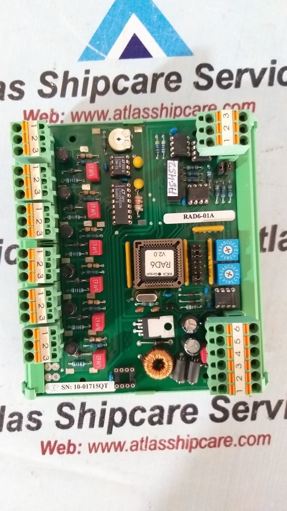 Remote Control Level Sensor Electronic Board RAD-6 – Atlas Shipcare ...